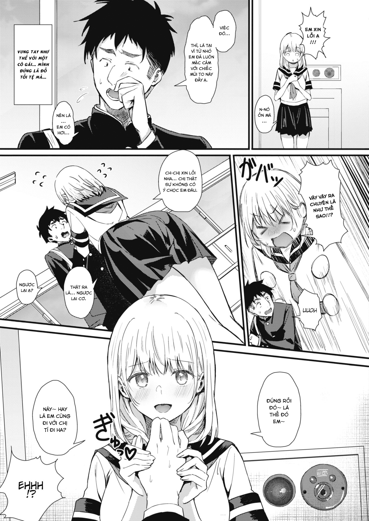 Đọc truyện hentai Rei ni Hana o Torareru - Oneshot