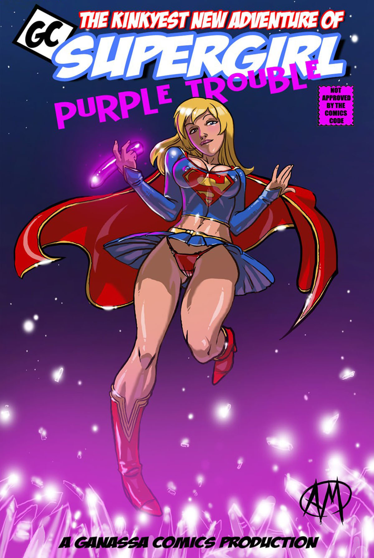 Đọc truyện hentai Supergirl chơi đá - Oneshot