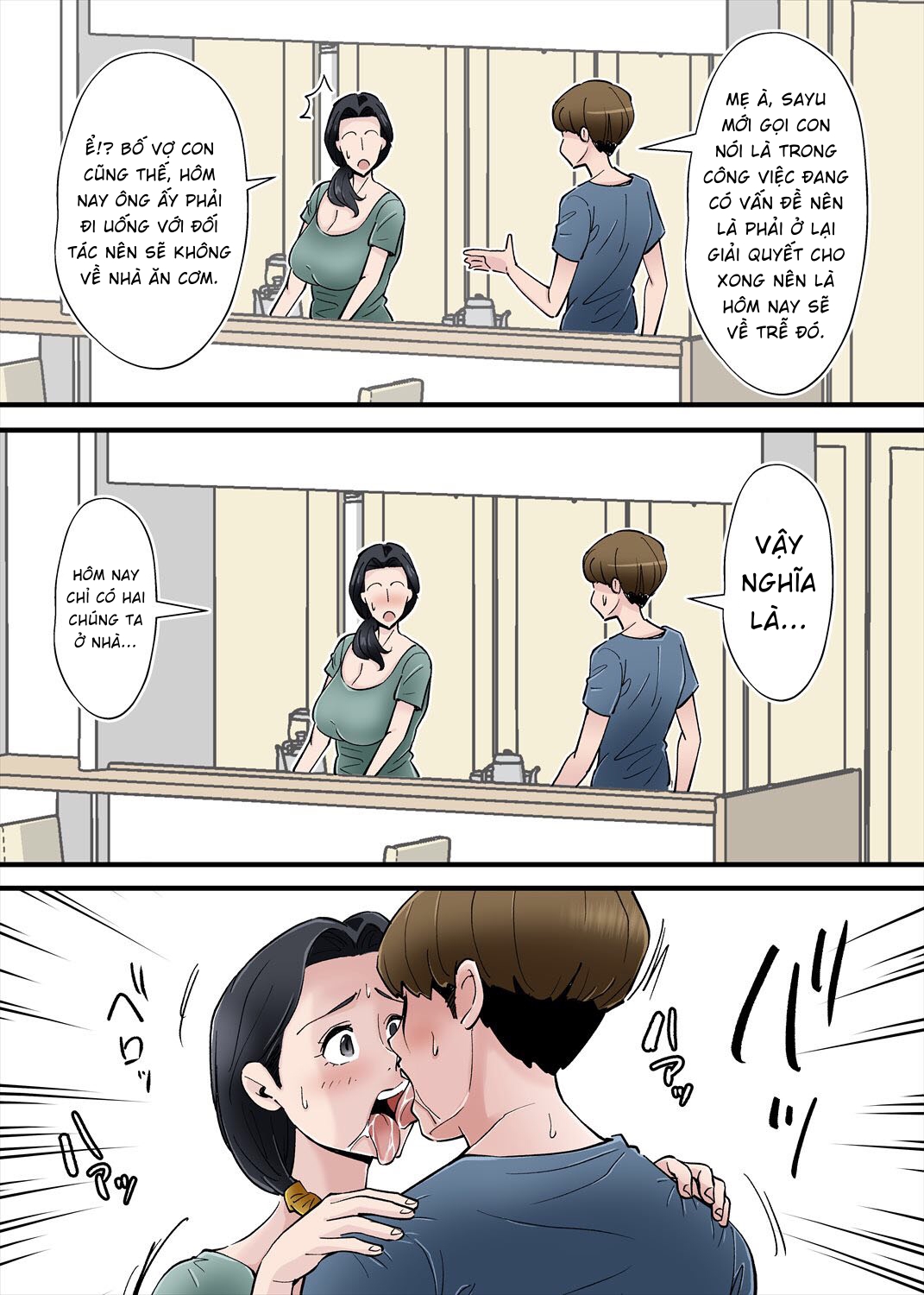 Đọc truyện hentai Tôi Lén Lút Ngoại Tình Với Bà Mẹ Vợ - Oneshot