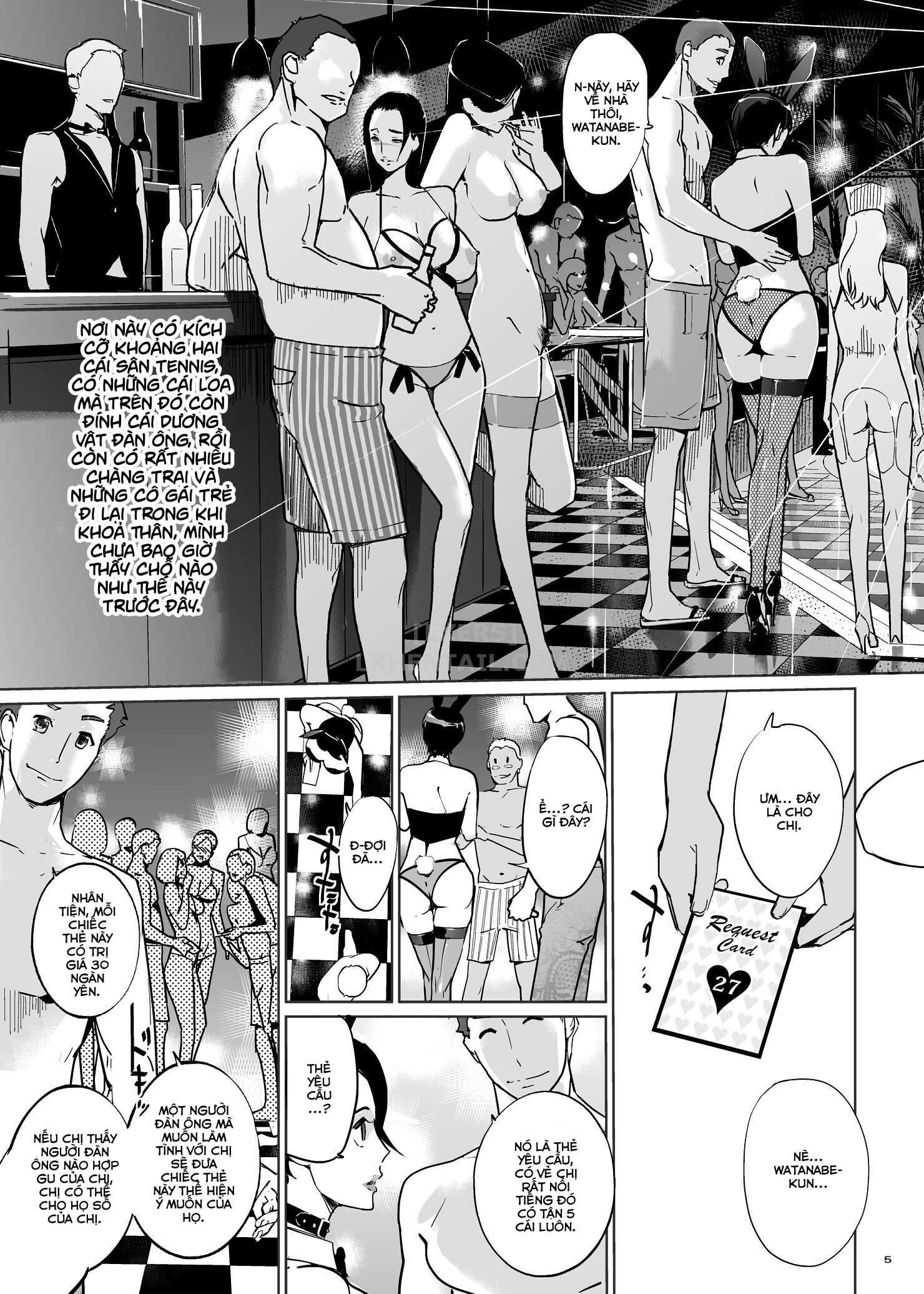 Đọc truyện hentai NTR Midnight Pool - Chap 2