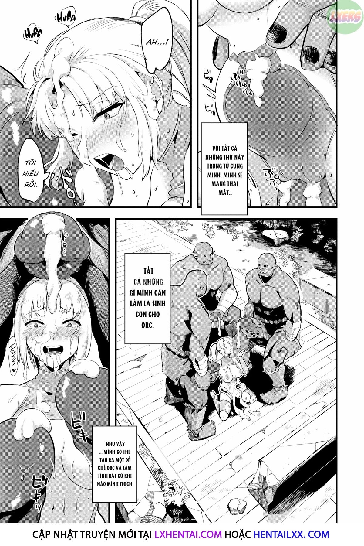 Đọc truyện hentai Sự thăng chức của nữ hiệp sỹ - Oneshot