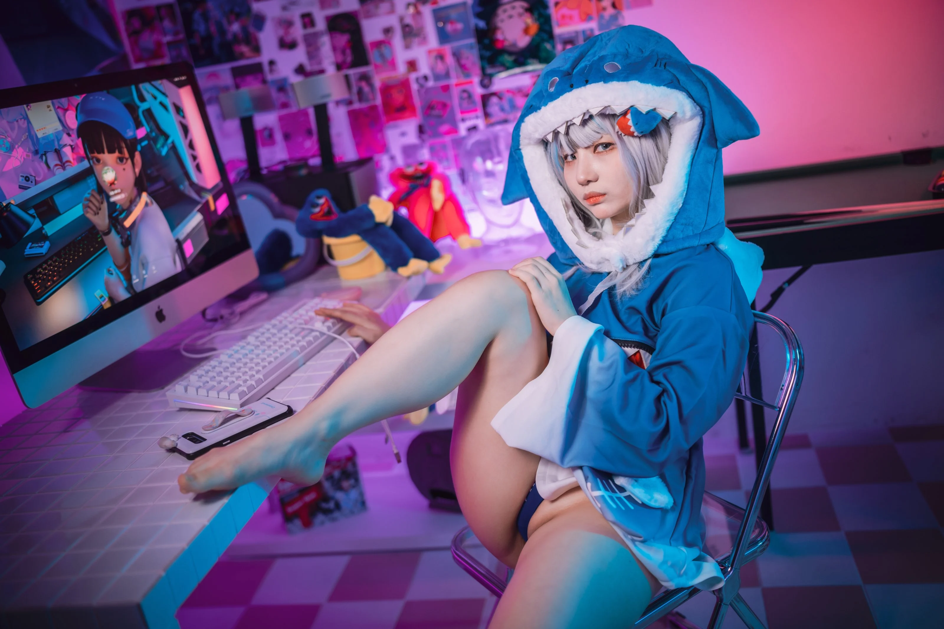 Đọc truyện hentai Tuyển tập Albums siêu phẩm Cosplay - Chap 160 - [DJAWA] Mimmi - Your Fishe Gawr Gura