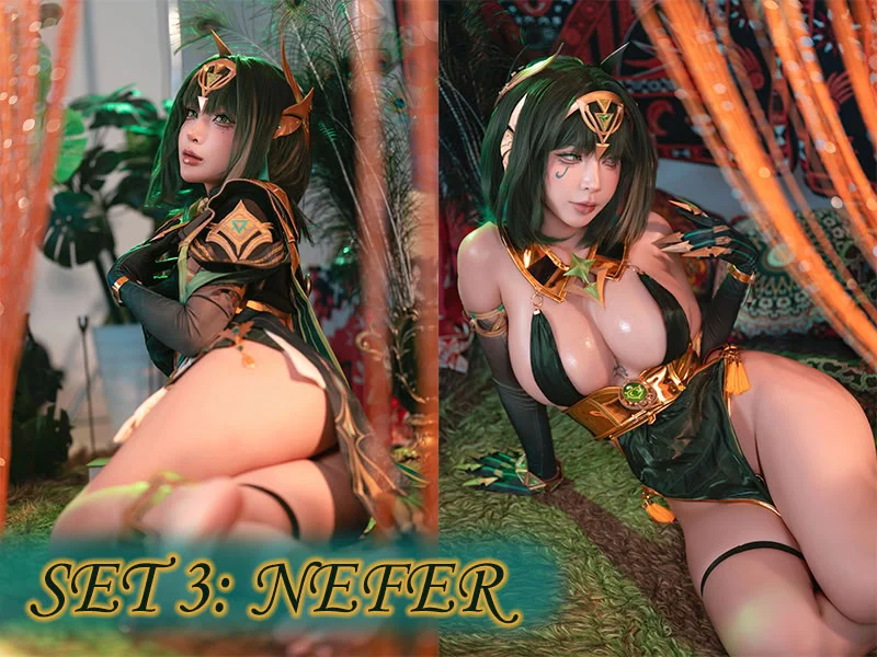 Đọc truyện hentai Tuyển tập Albums siêu phẩm Cosplay - Chap 1402 - Umeko Y - Nefer Women Impact