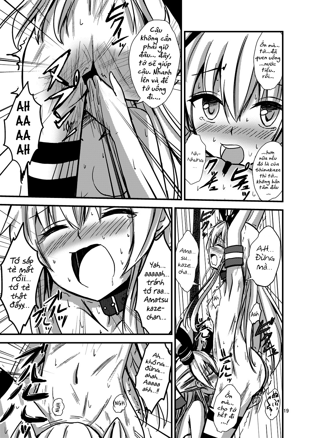 Đọc truyện hentai Kuubo Wo-Kyuu-chan no Shimakaze Yuri Dorei Choukyou~Senkan Re-Kyuu no Shucchou SM Choukyou Hen~ - Oneshot