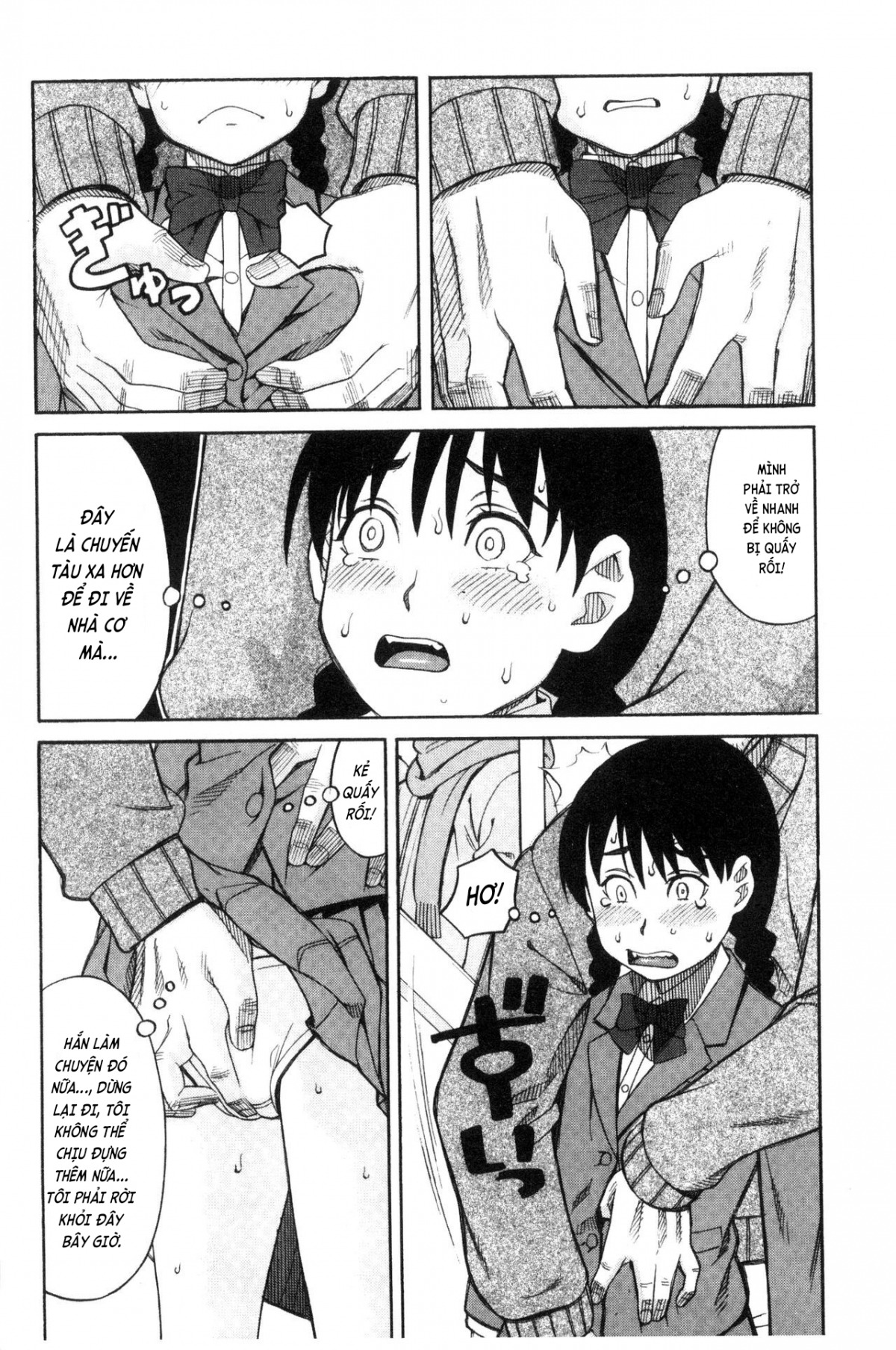 Đọc truyện hentai Kẻ quấy rối tình dục và hai cô bé nữ sinh! - Chap 1