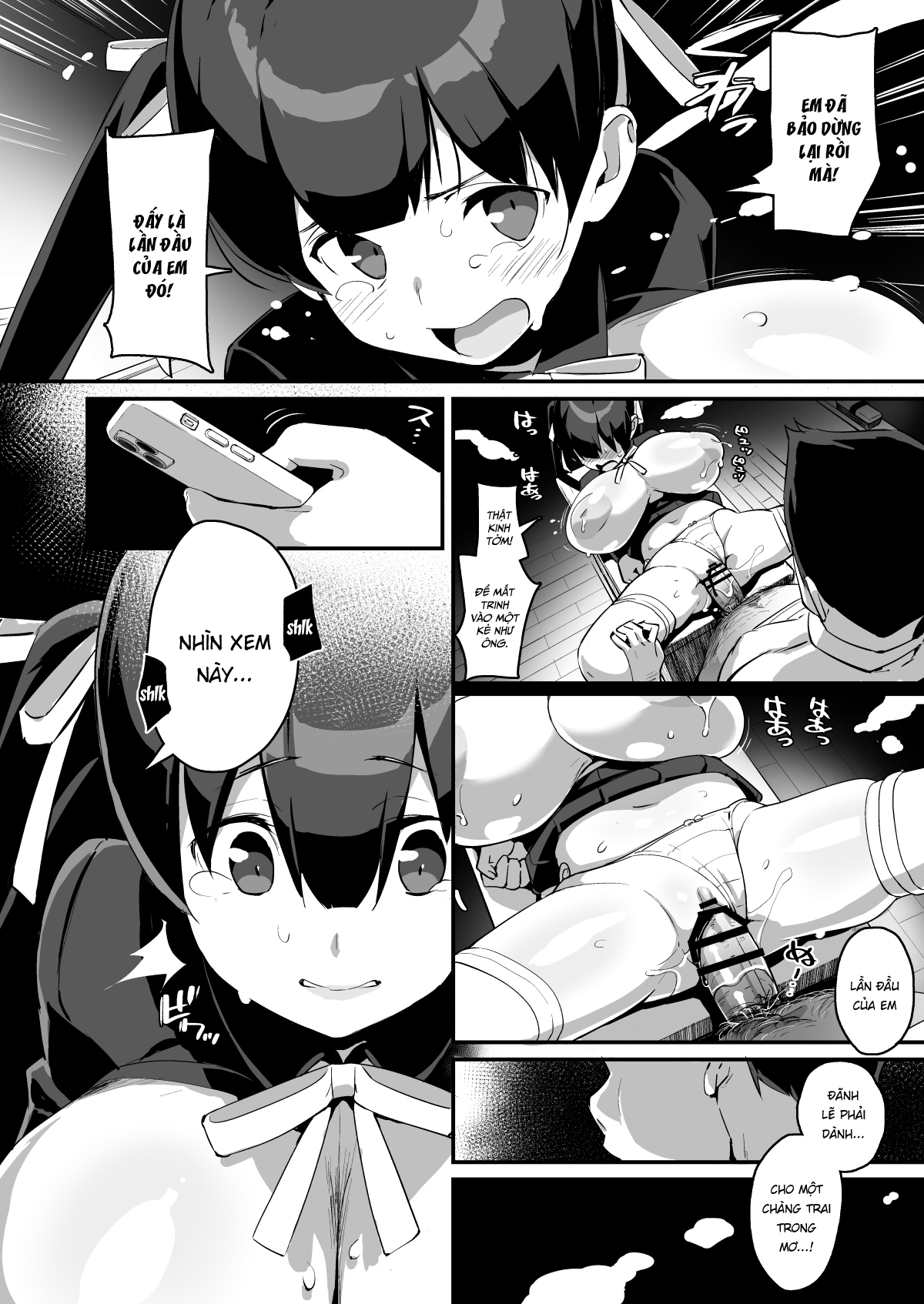 Đọc truyện hentai Bắt quả tang em học sinh vú bự - Phần 1