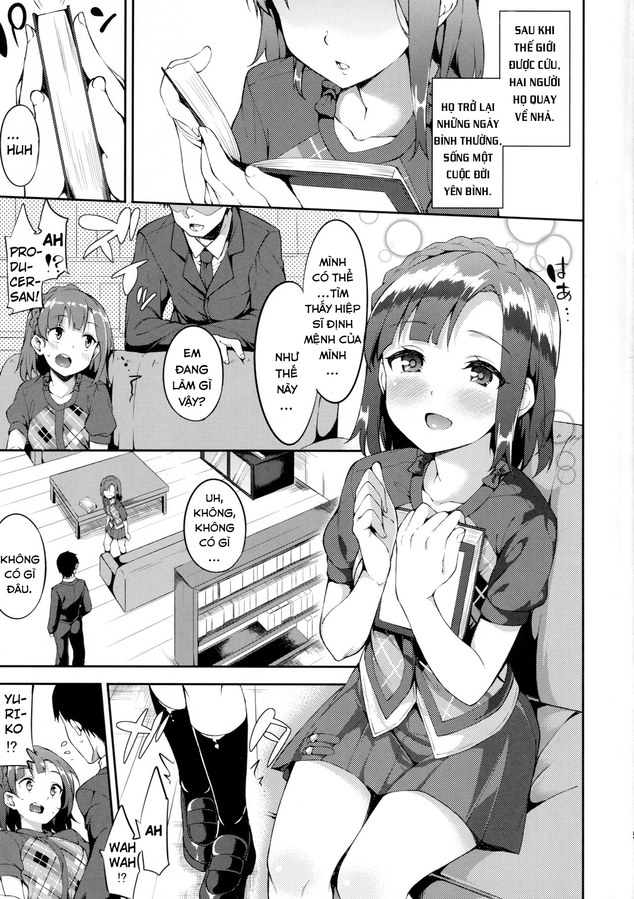 Đọc truyện hentai Futari no Prologue (The IDOLM@STER MILLION LIVE!) - Oneshot