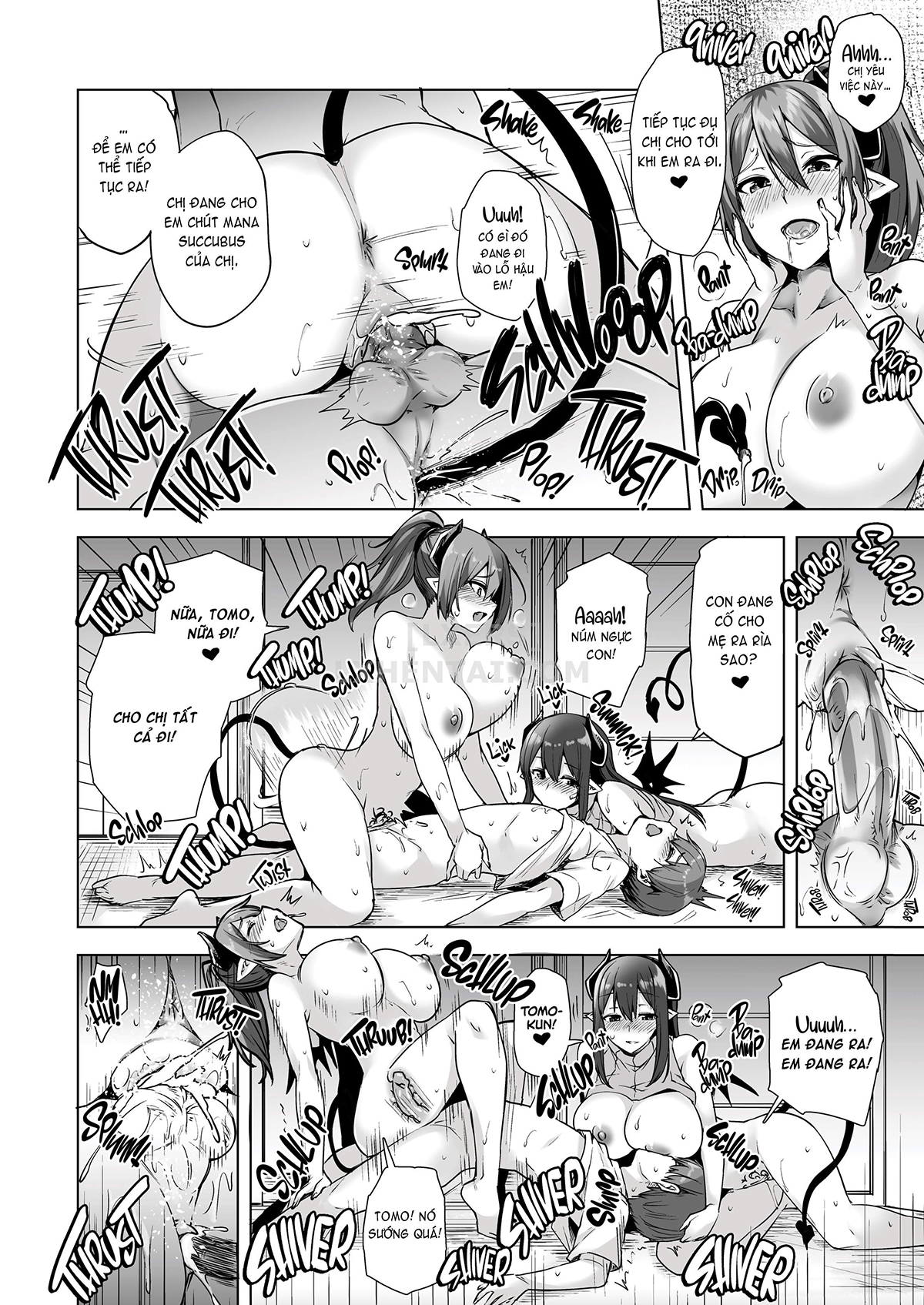 Đọc truyện hentai Succubus Situation - Oneshot