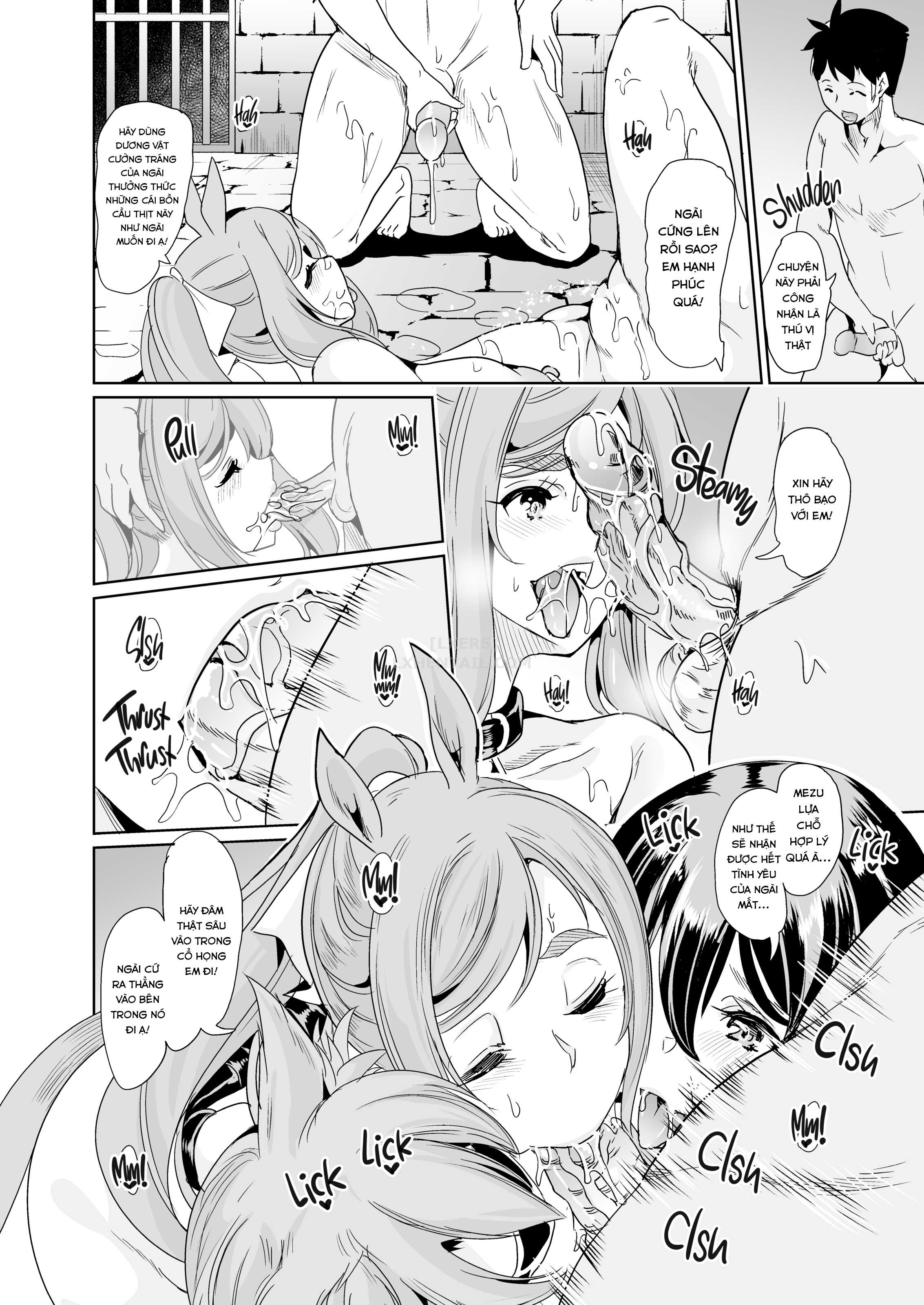 Đọc truyện hentai My Harem in Another World Collection - Chap 8 - Pussy Carousel - 15-girl Sexual Theme Park
