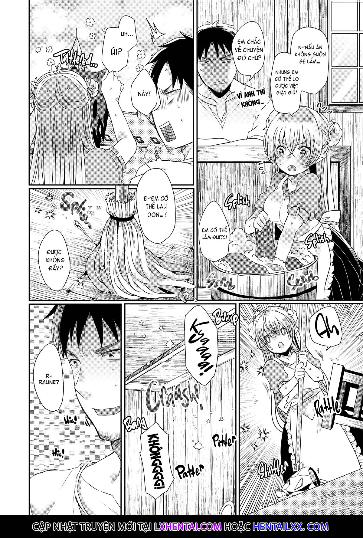 Đọc truyện hentai Monster Girls With a Need for Seed - Chap 9 - Damp with Love and Dew