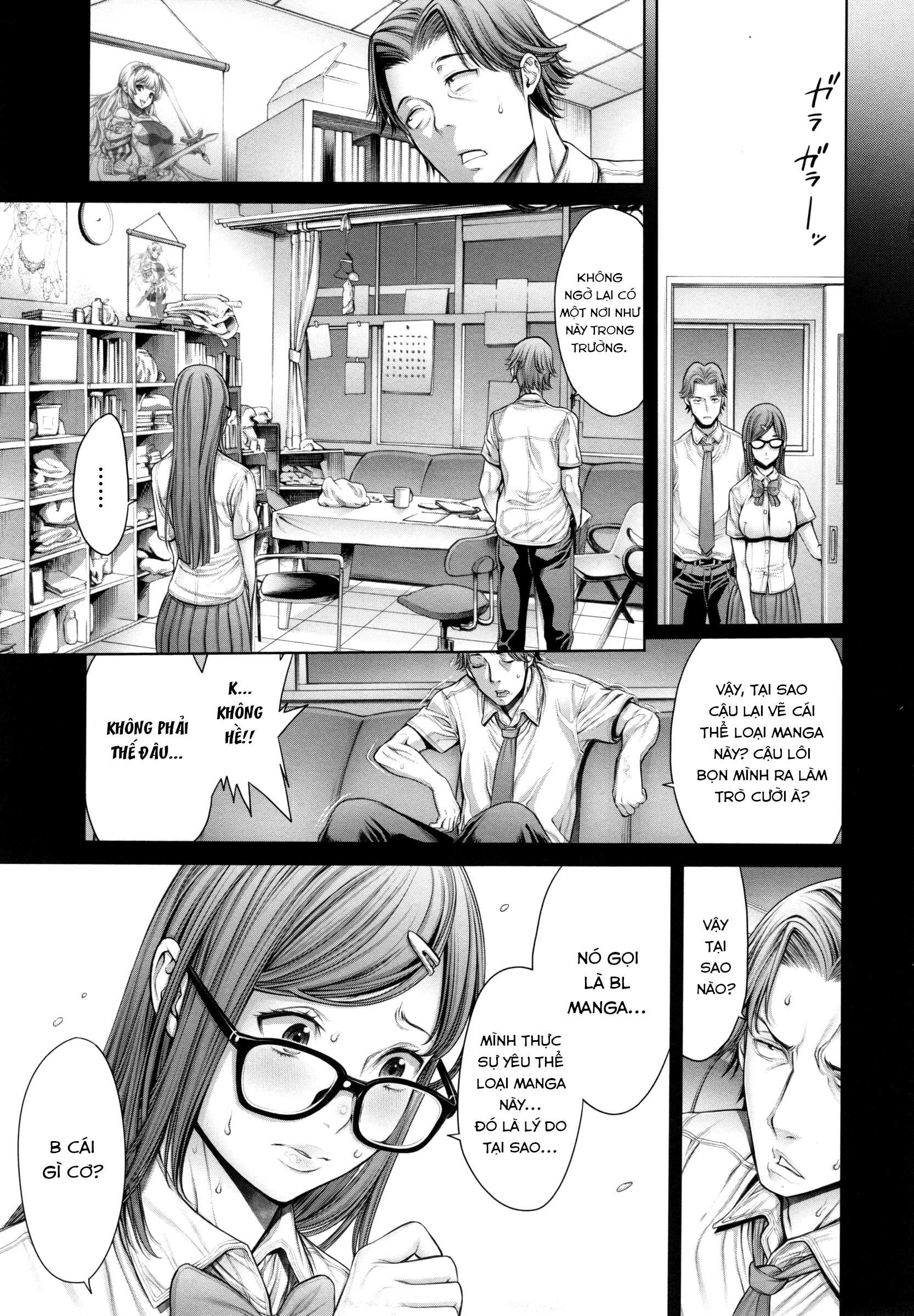 Đọc truyện hentai School Caste - Chap 3 Cuộc đời nở hoa