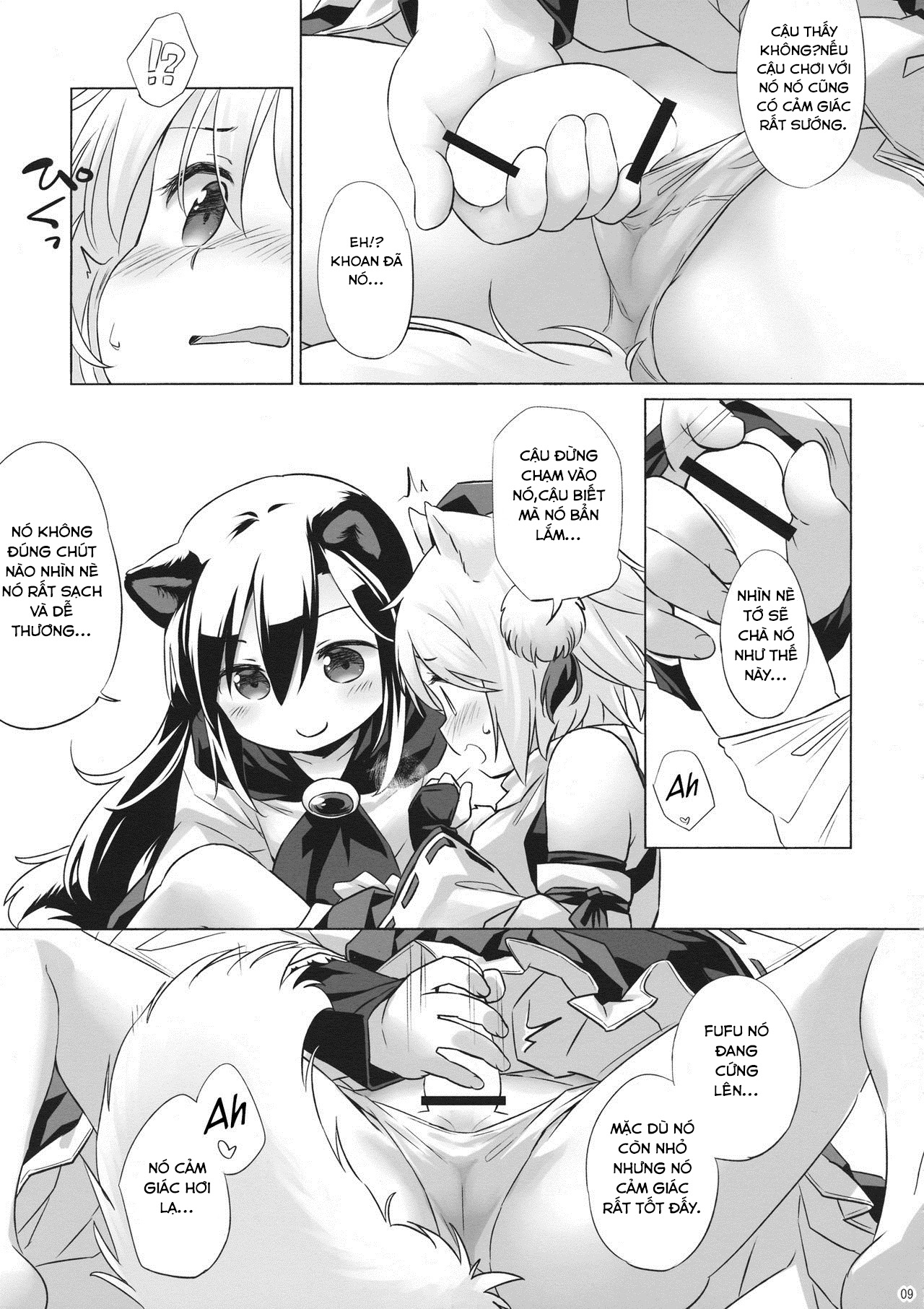Đọc truyện hentai A starving wolf doesn’t fear the stick - Oneshot