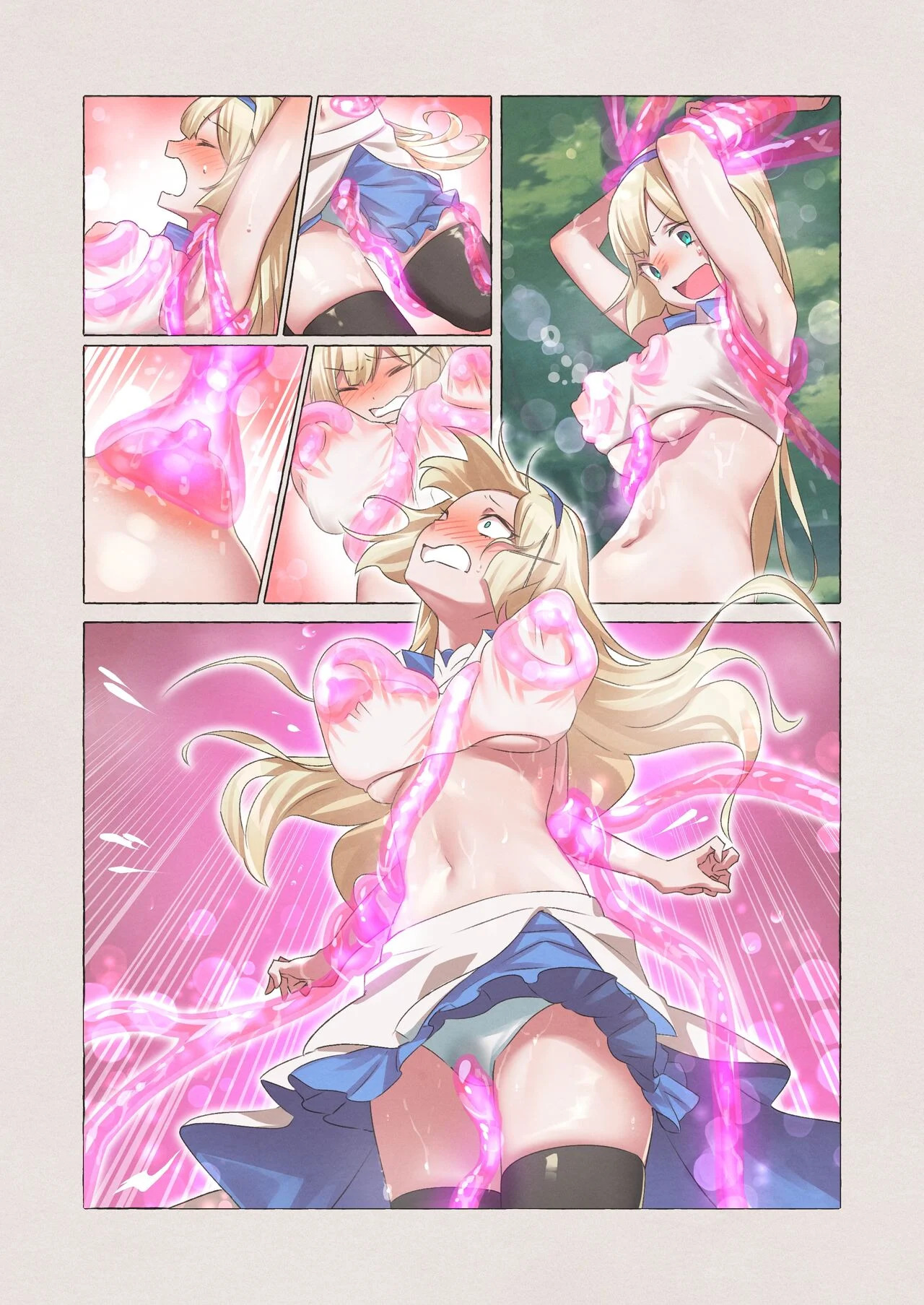 Đọc truyện hentai Slime Pandemic ~princess knightess succumbs to a slime's energy drain~ - Oneshot