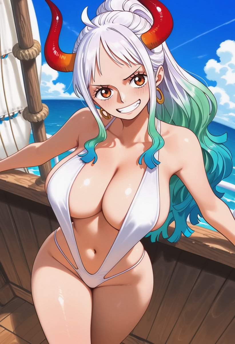 Đọc truyện hentai Tuyển tập Albums Art hentai - Chap 700 - Yamato (OnePiece)