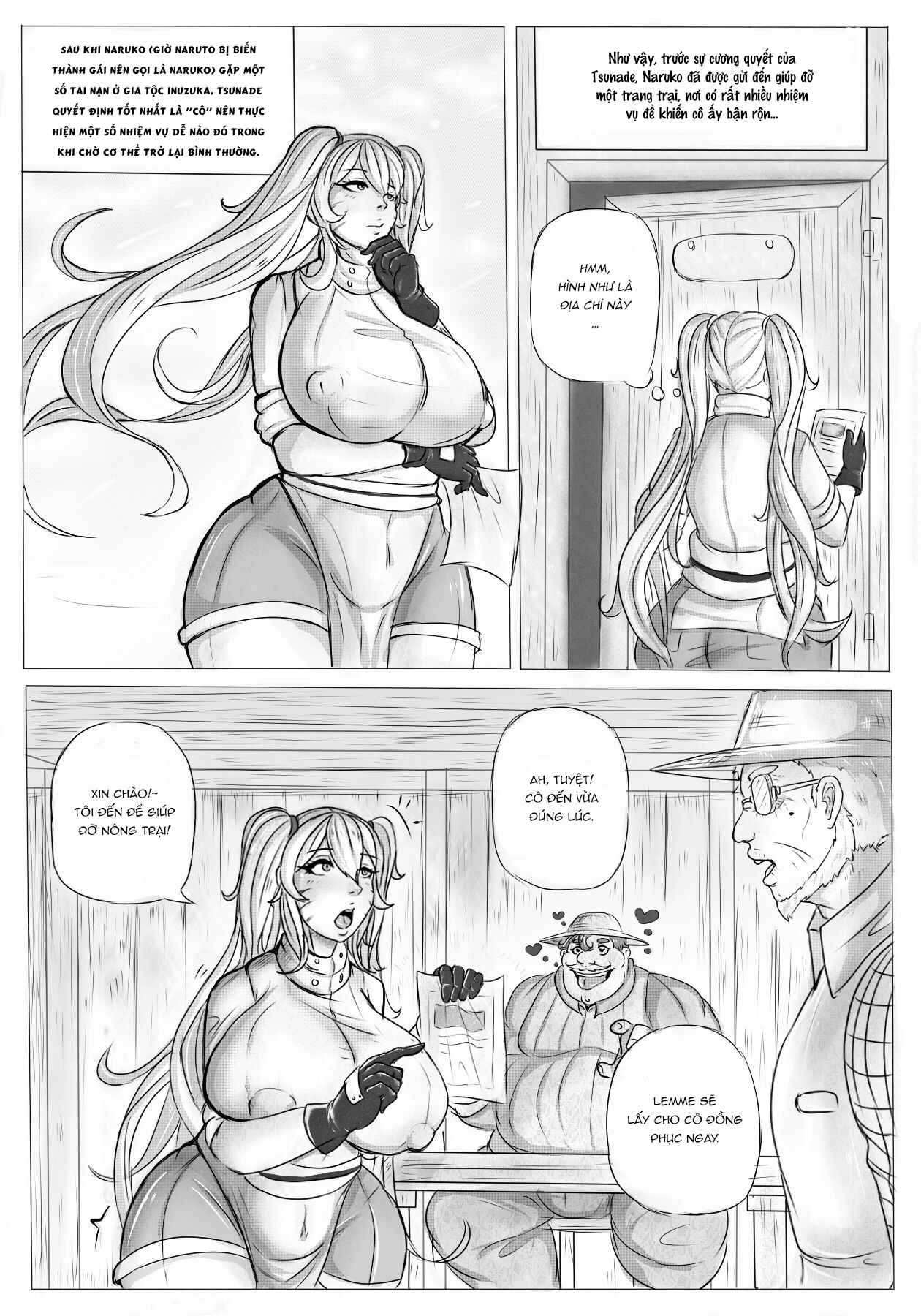 Đọc truyện hentai Công việc tạm thời của Naruto - Oneshot