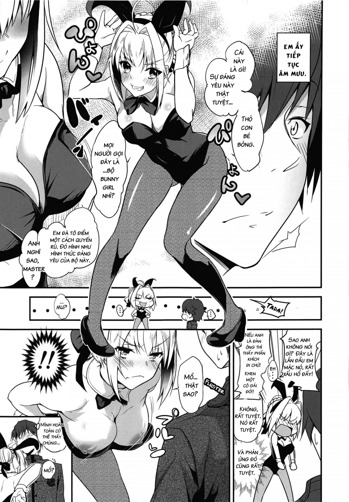 Đọc truyện hentai Nero-chama to Issho (Fate/Extra) - Oneshot