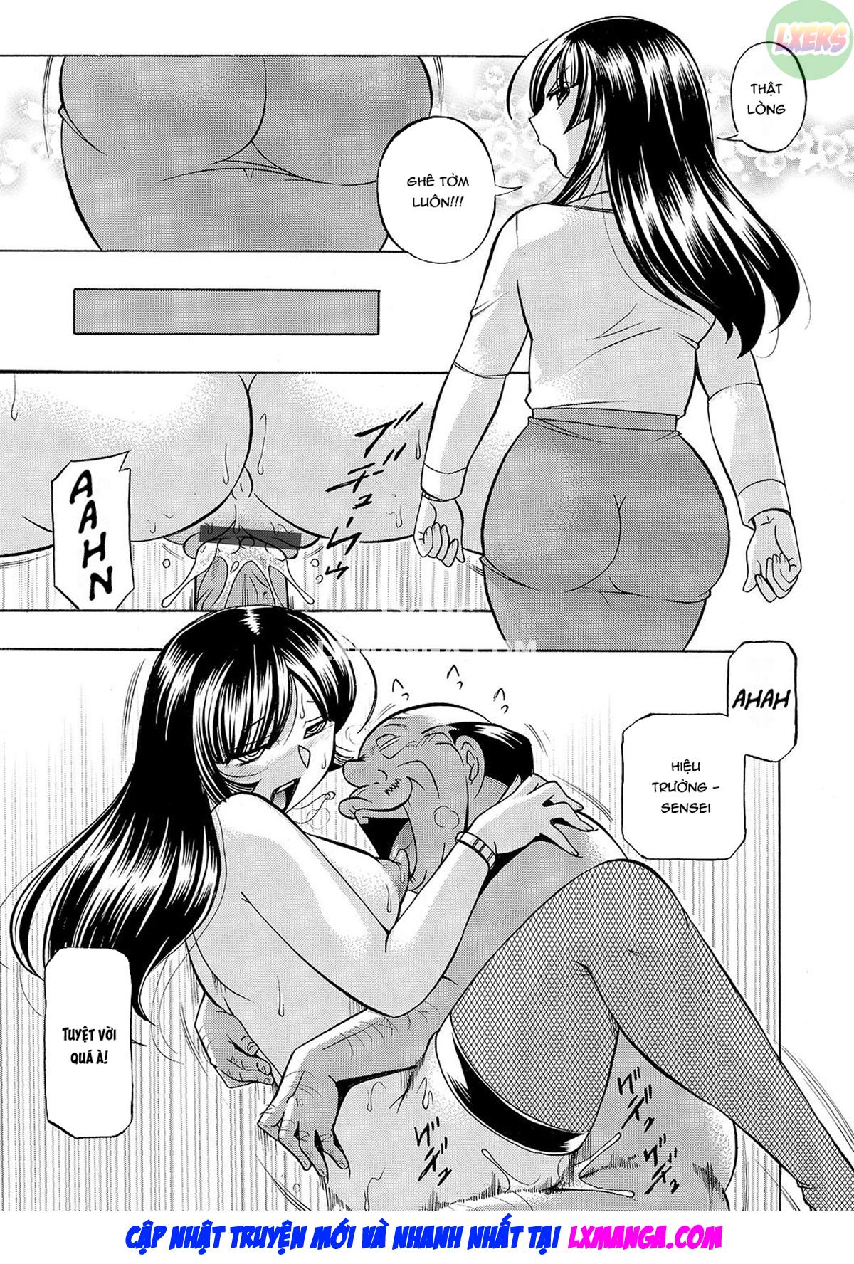 Đọc truyện hentai Nữ giáo viên Reiko Trường học bị thôi miên thô tục - Chap 4