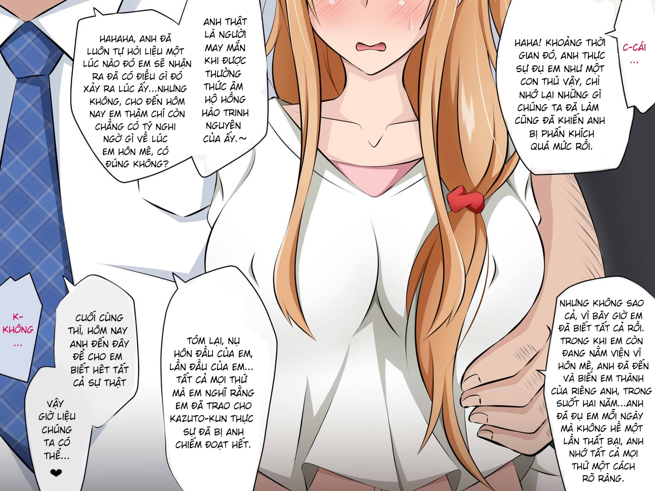Đọc truyện hentai Hitozuma ni Natta Heroine o Netoru. - Chap 1