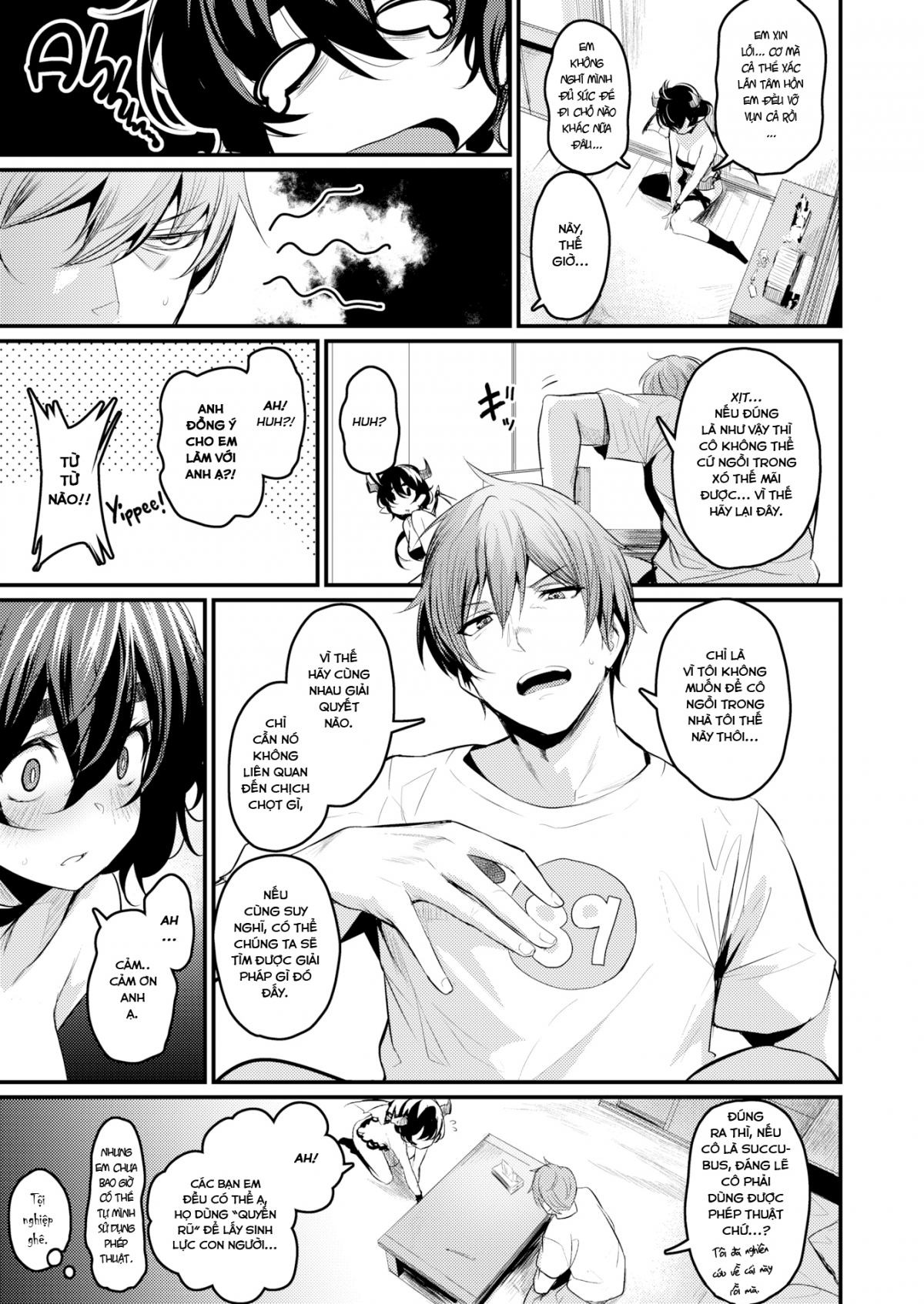 Đọc truyện hentai Bé Succubus vô vọng - Oneshot