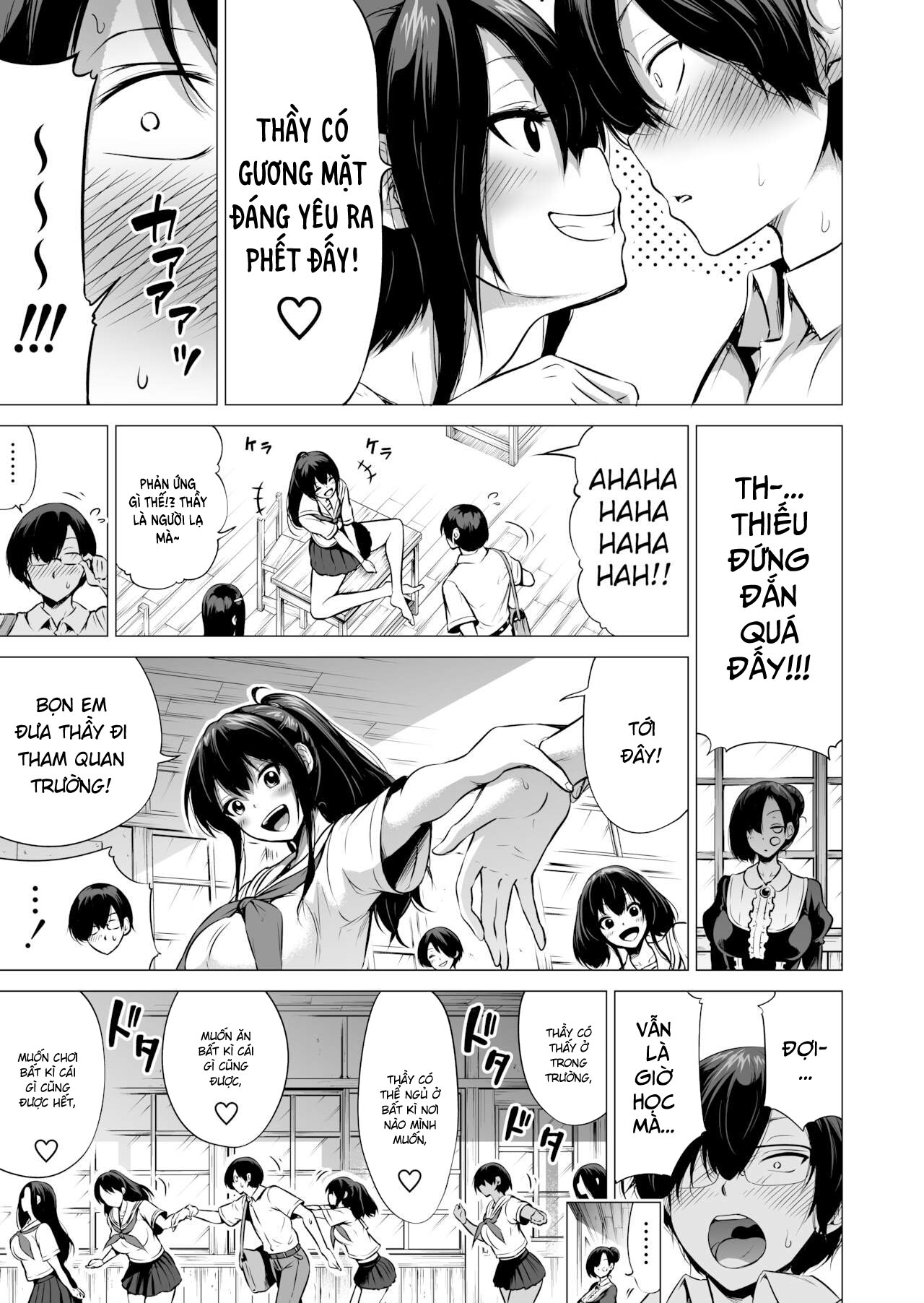 Đọc truyện hentai Thiên đường của Nanaka ~ Dàn harem trong ngôi trường ở vùng quê hẻo lánh - Chapter 1