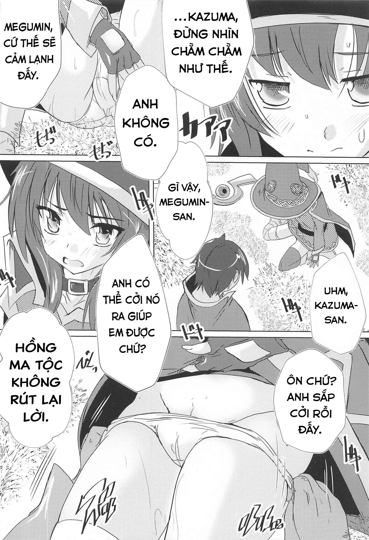 Đọc truyện hentai Cuộc sống thường nhật của Megumin - Oneshot