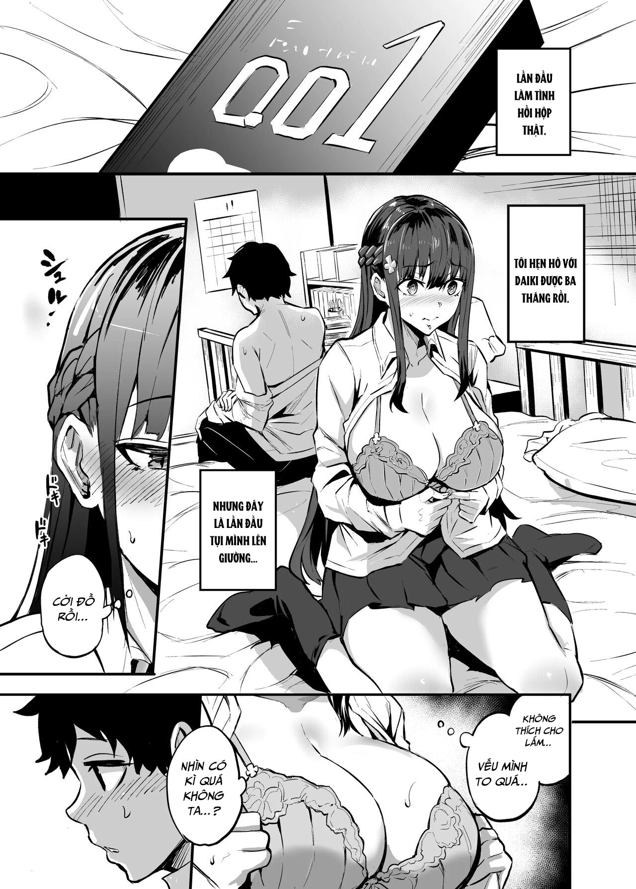Đọc truyện hentai Kanojo ga Gaikokujin ni Netorareru Manga Ouchi Fuck Hen - Oneshot