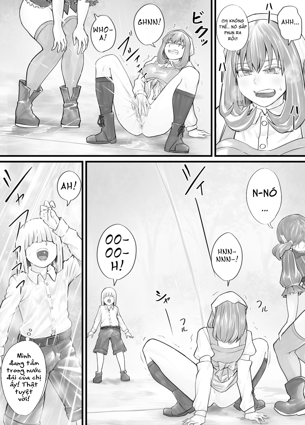 Đọc truyện hentai Manga nơi bạn có thể nhìn thấy cảnh mình tè lên chị gái mình - Chap 3 + 4 + 5