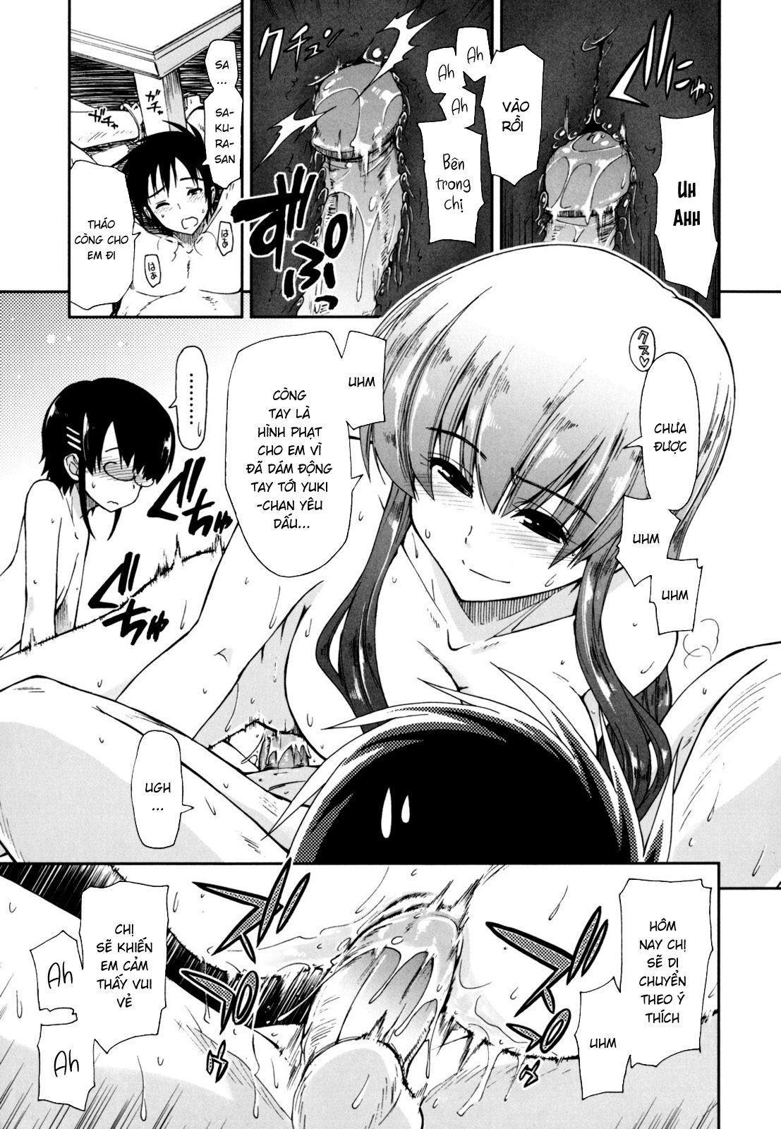 Đọc truyện hentai Sống chung cùng 3 chị em [Không Che] - Chap 6