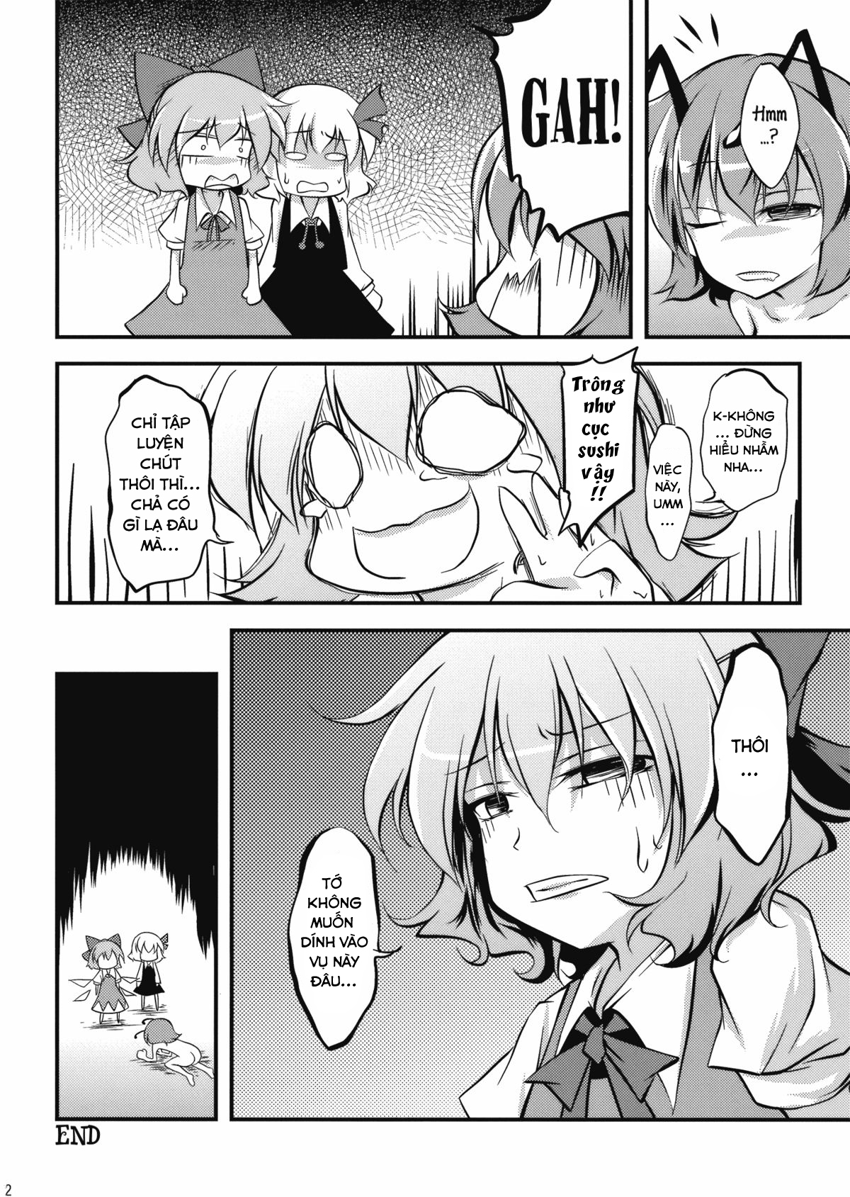 Đọc truyện hentai Doki Doki Yuu x Rigu (Touhou Project) - Oneshot