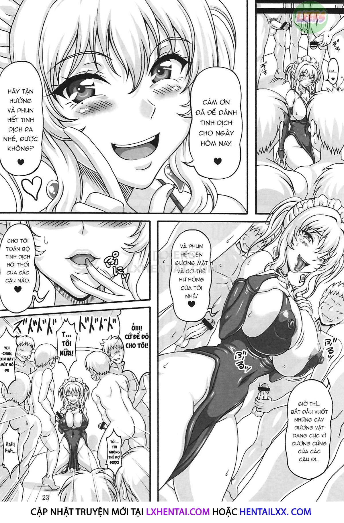 Đọc truyện hentai My Personal Big Breasted Masturbation Maid Oral Goddess - Oneshot