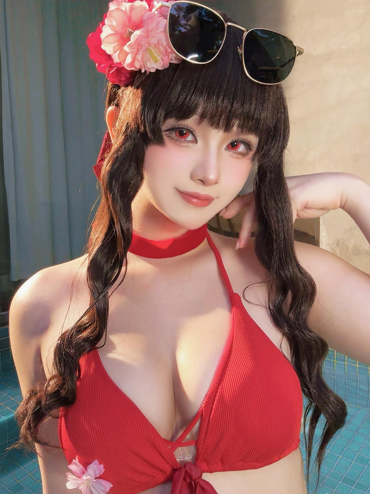 Đọc truyện hentai Tuyển tập Albums siêu phẩm Cosplay - Chap 966 - Fish - Sakura Swimsuit