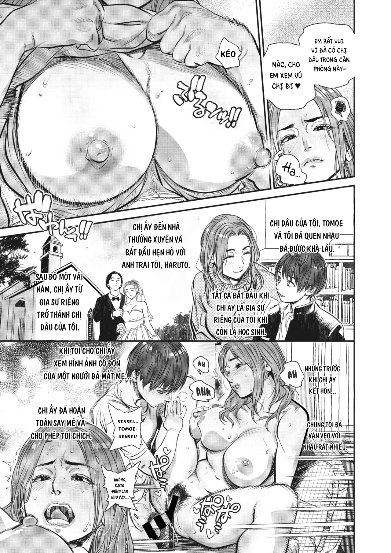 Đọc truyện hentai Chủ đích - Chap 3.5: Chị Dâu