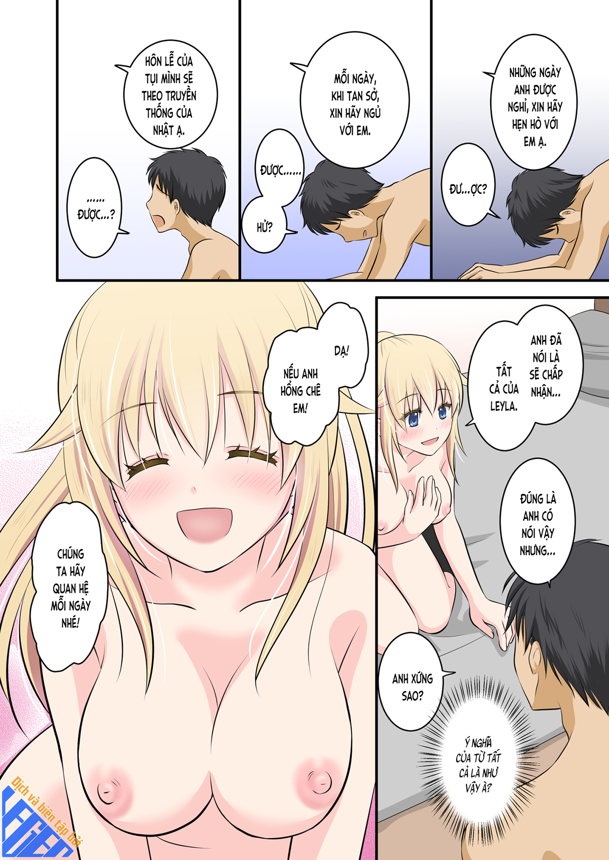 Đọc truyện hentai Mỹ nữ ngoại quốc ngây ngô bắt chuyện ngay trước nhà (nguyên tác) - Oneshot