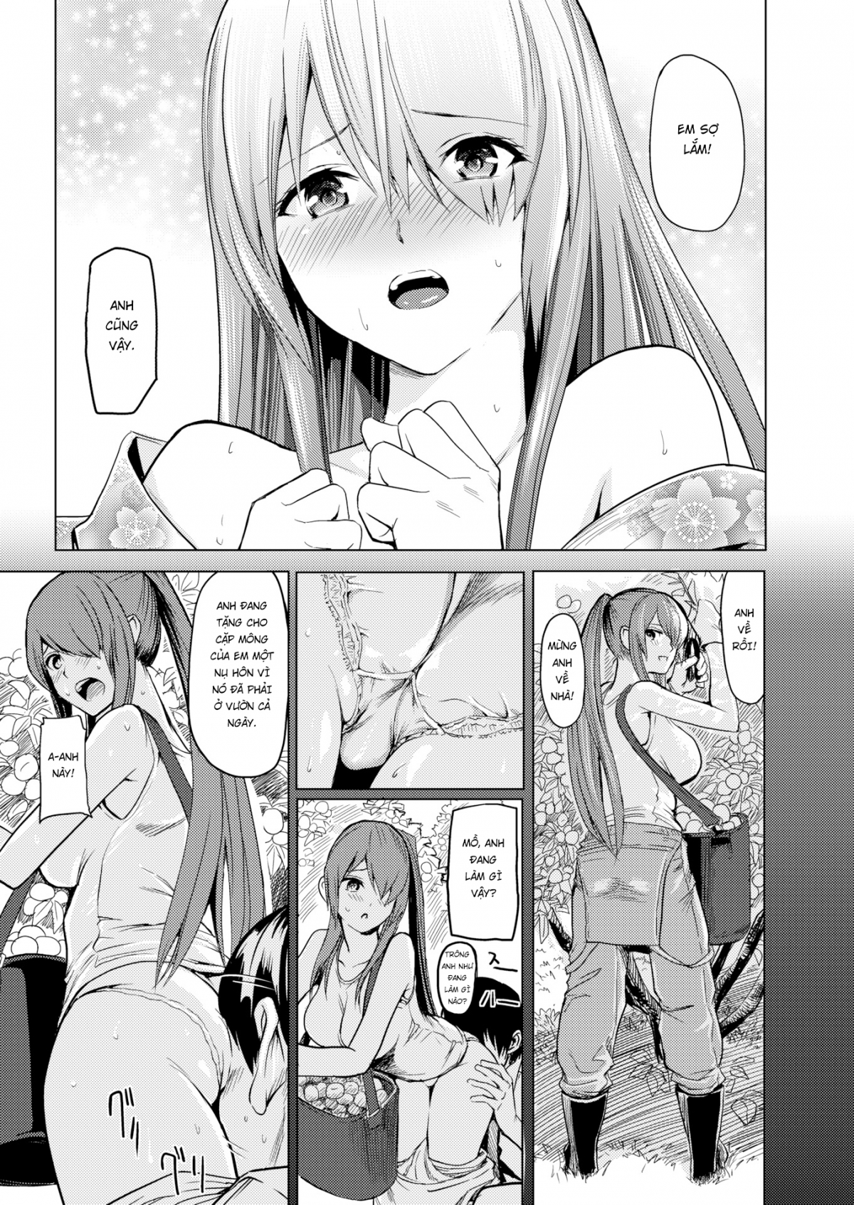 Đọc truyện hentai Vợ yêu của tôi muốn làm nông dân - Oneshot