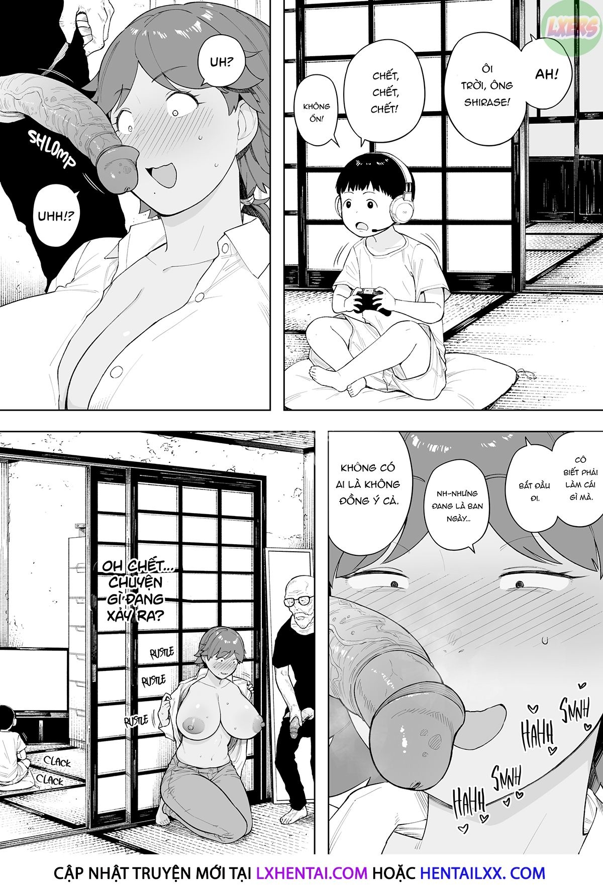 Đọc truyện hentai Shared Wife Kazuko - Oneshot