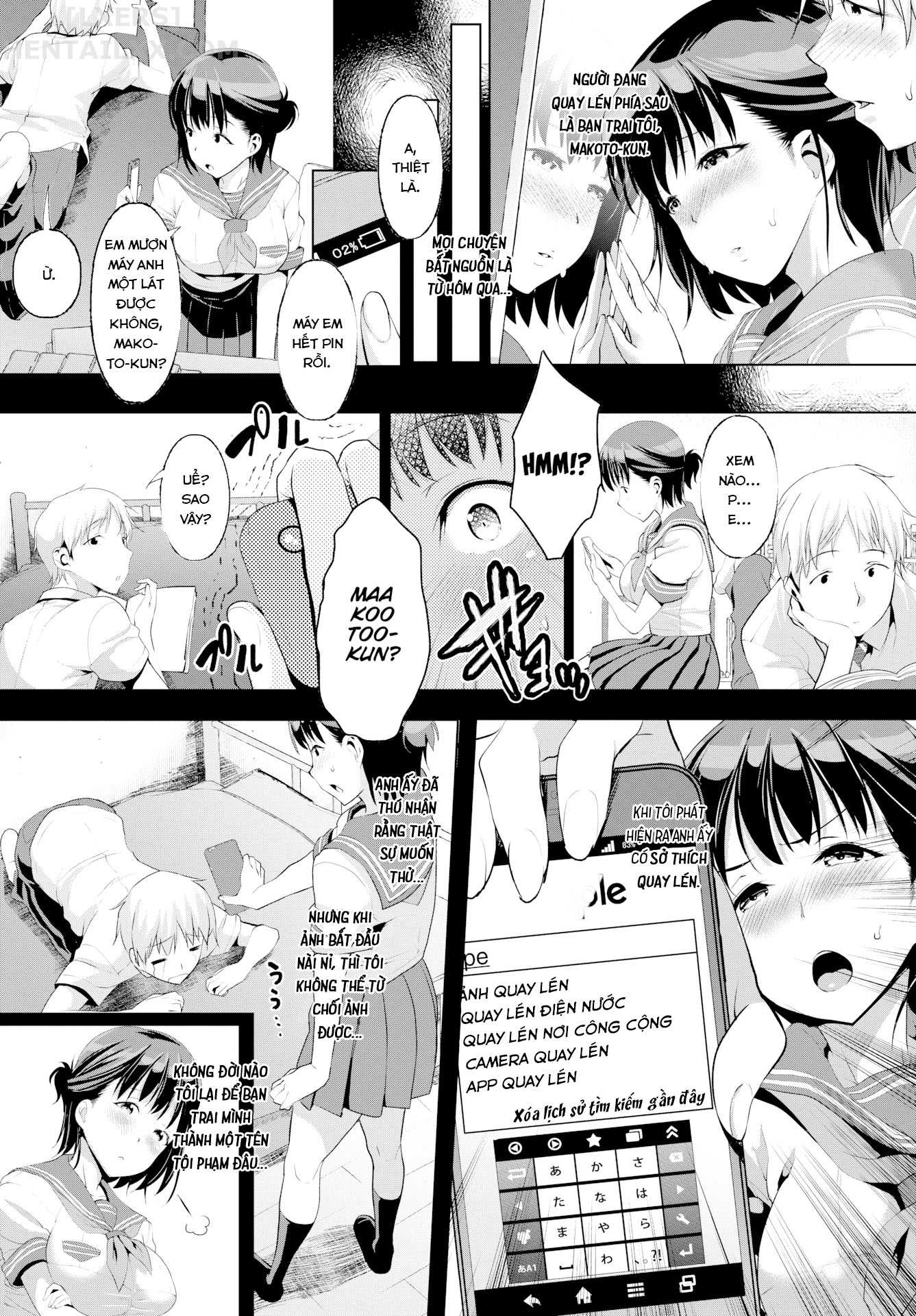 Đọc truyện hentai Peep Photography - Oneshot