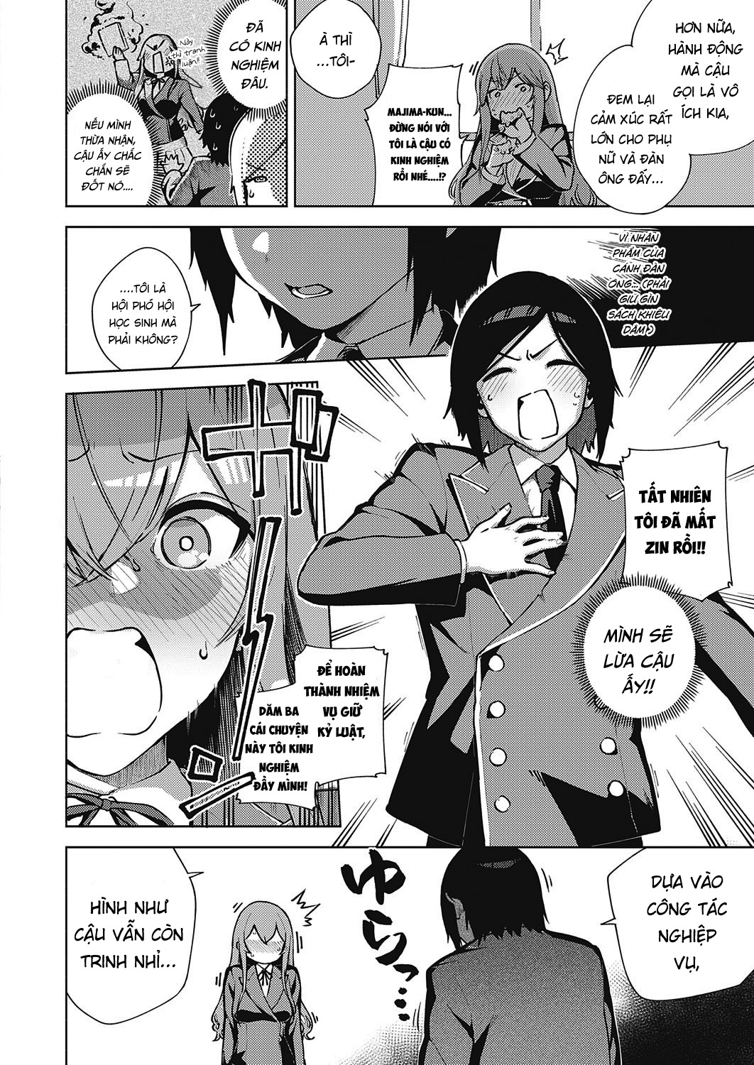 Đọc truyện hentai Hội Trưởng Học Sinh Dâm Đãng - Oneshot