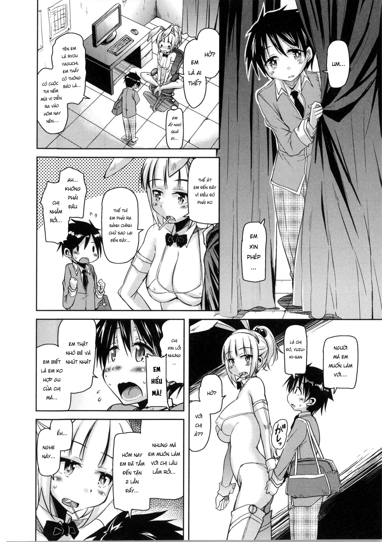 Đọc truyện hentai Câu lạc bộ thỏ ngọc dâm đãng - Chap 4