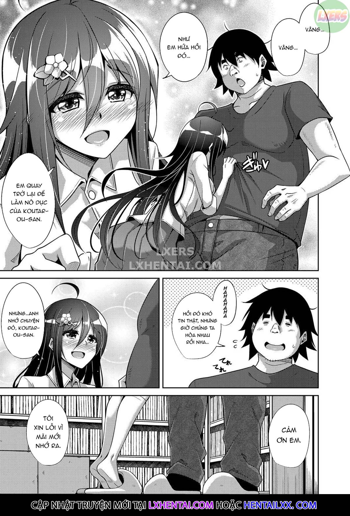 Đọc truyện hentai A Bitch Rose Shrouded In Books - Chap 10