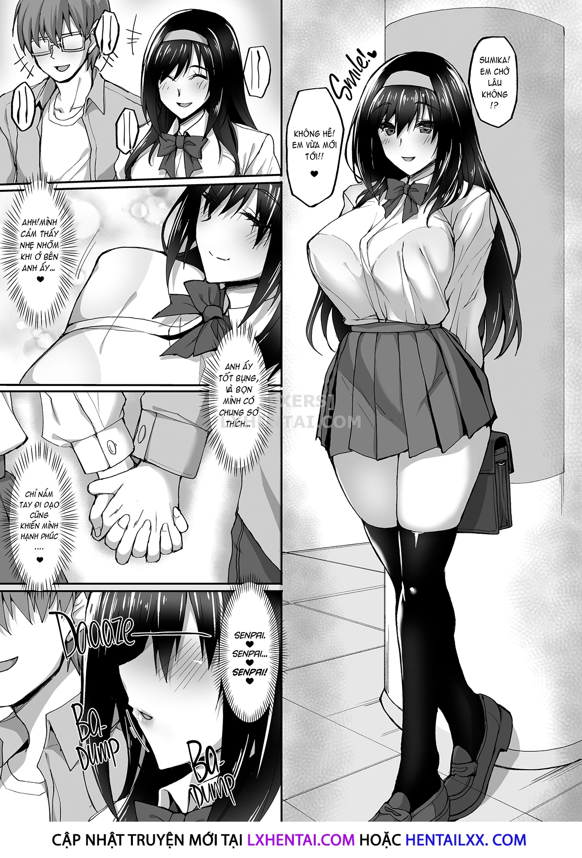 Đọc truyện hentai Netorare Kouhai Kanojo - Chap 2 - A Body in Heat, Abandoned to Pleasure