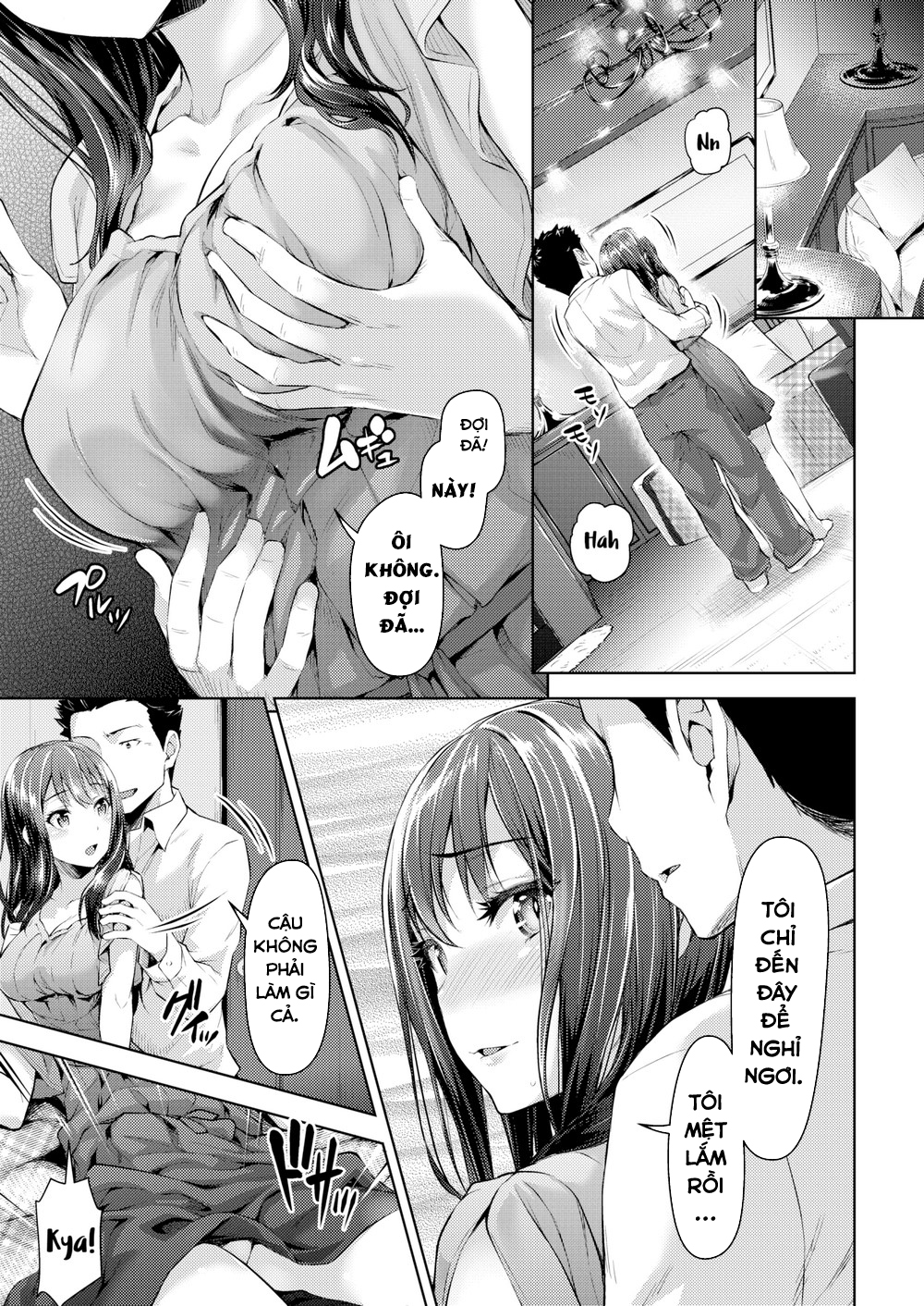 Đọc truyện hentai Overnight - Oneshot