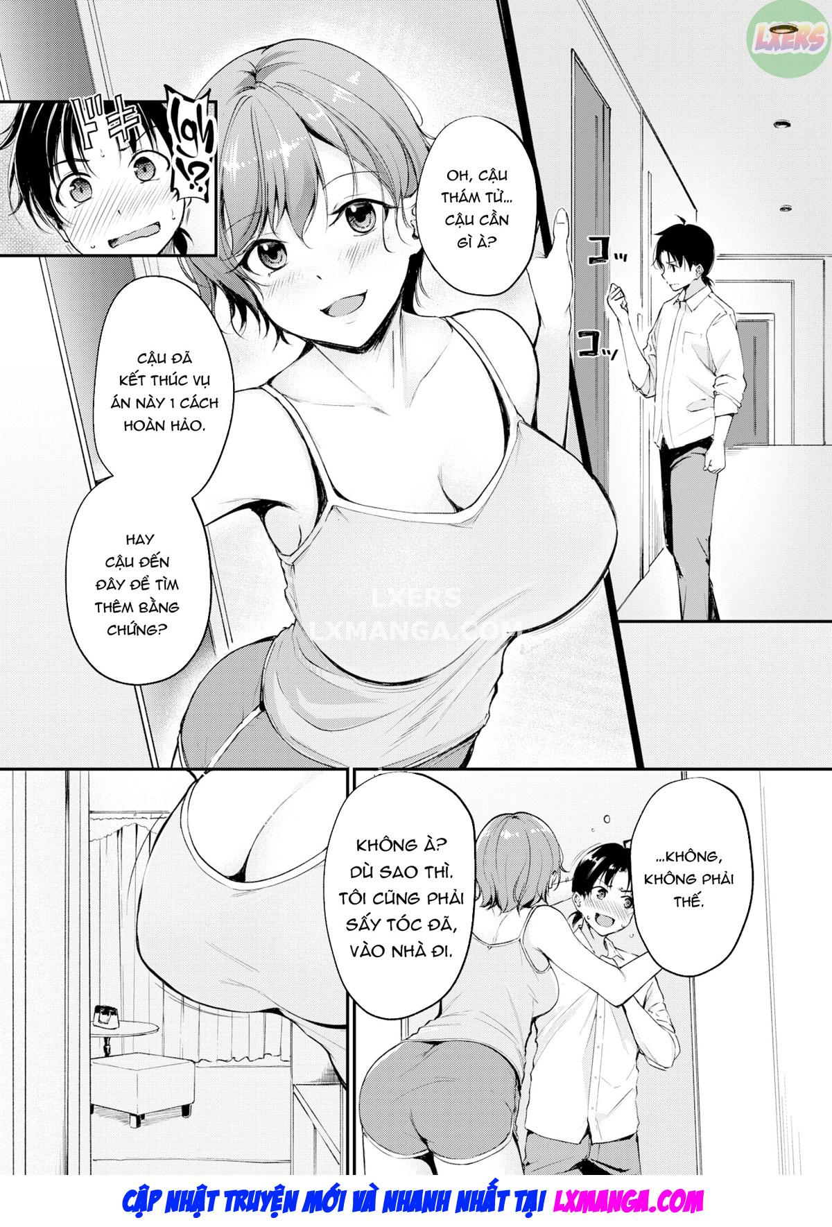 Đọc truyện hentai Sau khi giải quyết bí ẩn - Oneshot