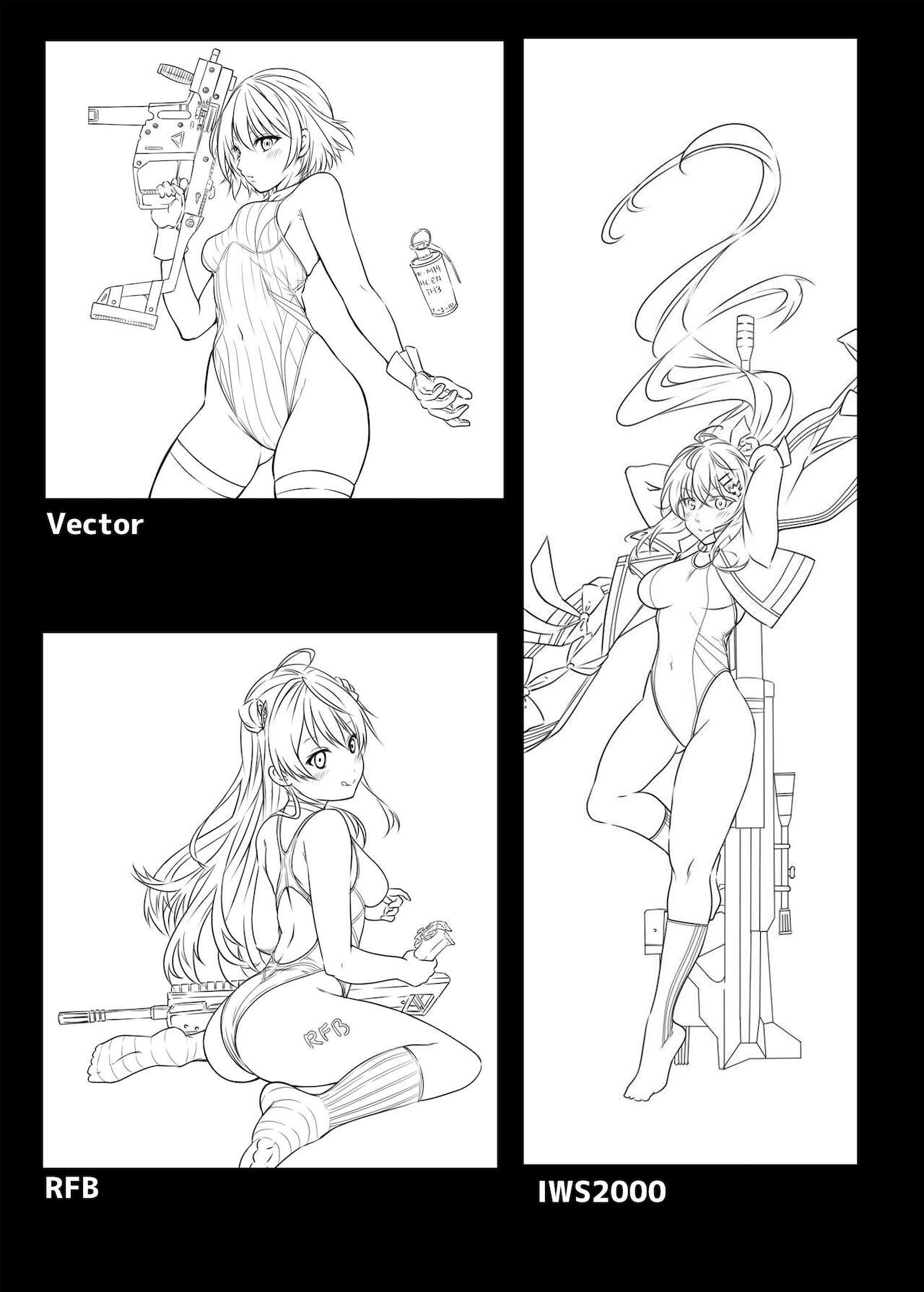 Đọc truyện hentai Em súng Scorpion và đồ bơi - Oneshot