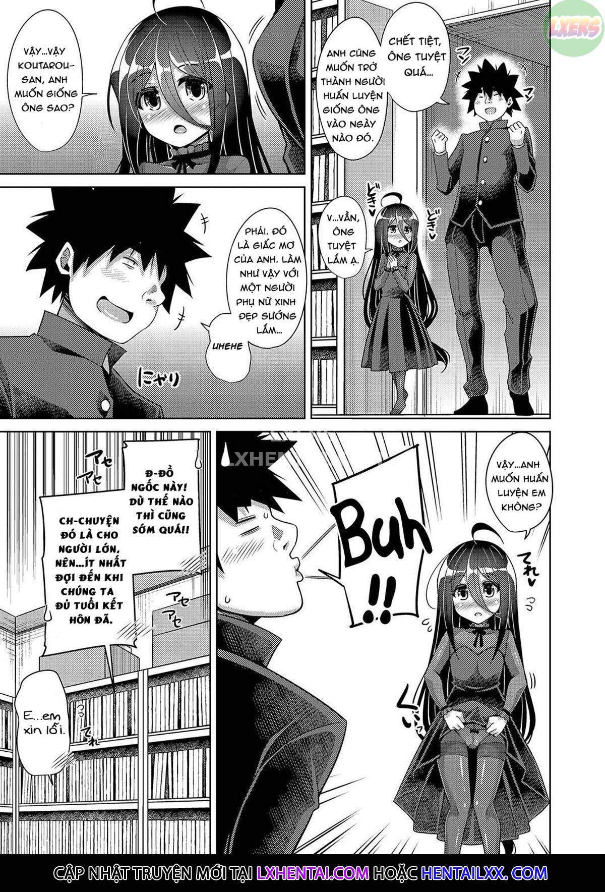 Đọc truyện hentai A Bitch Rose Shrouded In Books - Chap 9