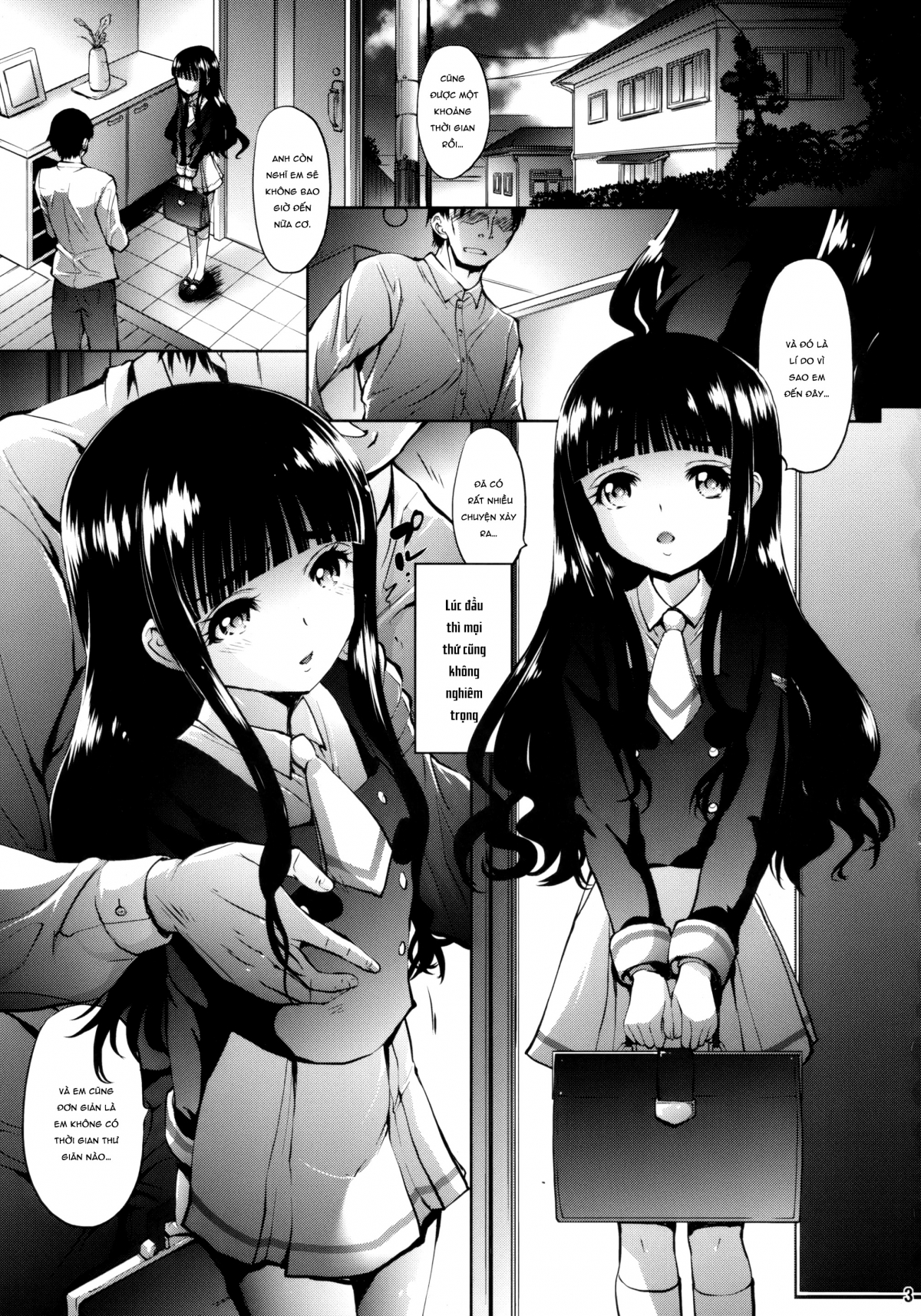 Đọc truyện hentai Kagami No Naka No CHERRIES CC - Oneshot