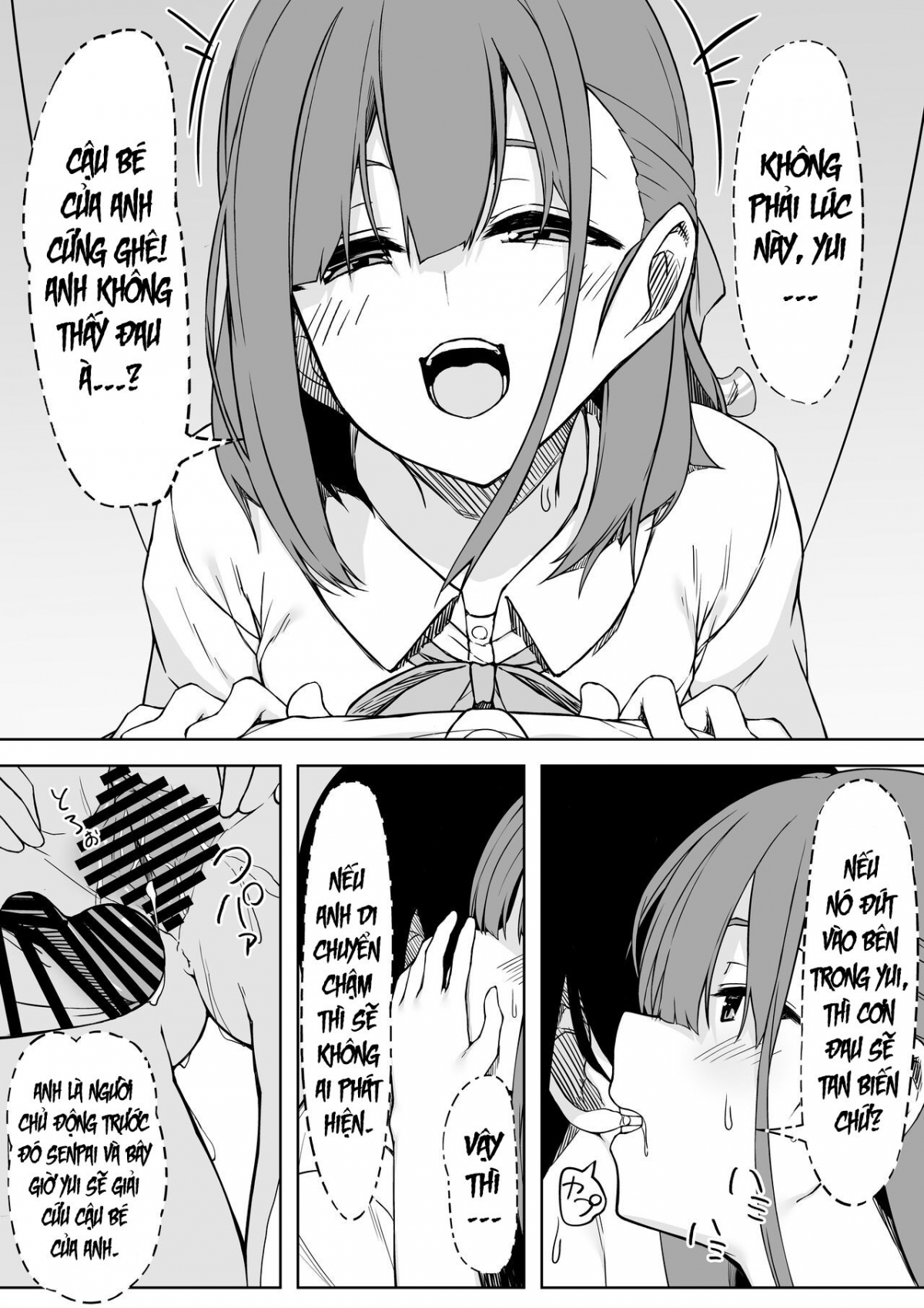 Đọc truyện hentai Ở chung nhà với cô gái đáng yêu - Oneshot