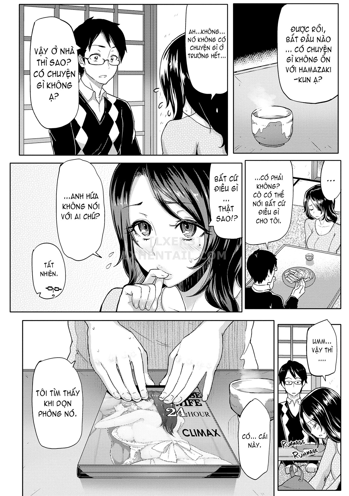 Đọc truyện hentai Let's Get Horny - Chap 8 - Home Visit Anguish