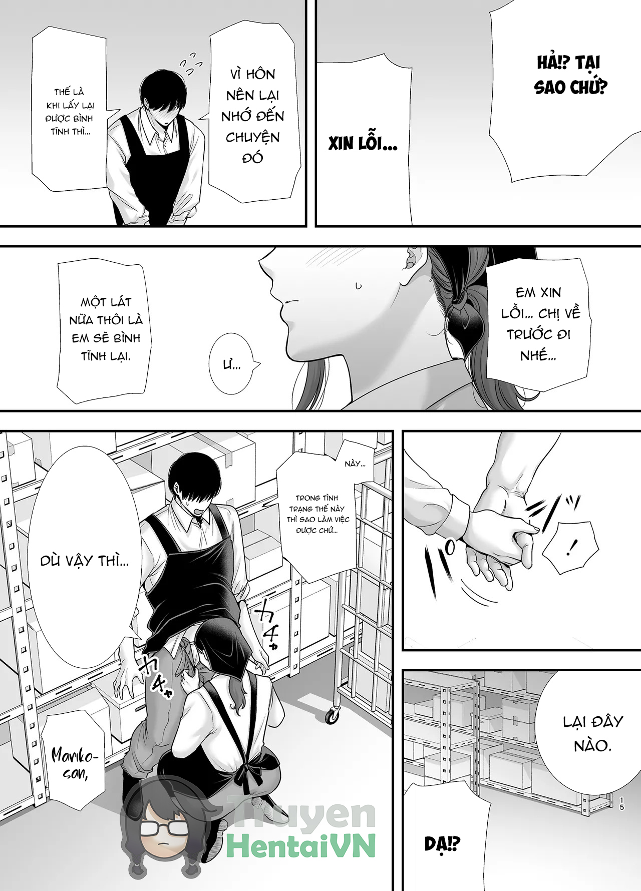 Đọc truyện hentai Mariko-san to Boku 2 ~Beit-saki no Hitozuma to no Furin Kankei~ - Oneshot