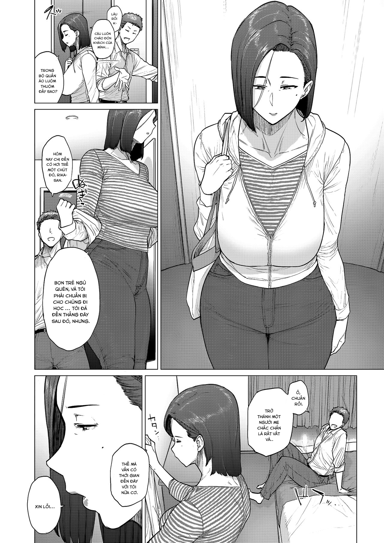 Đọc truyện hentai Tonikaku Midara na Hitozuma Goudou - Chap 1