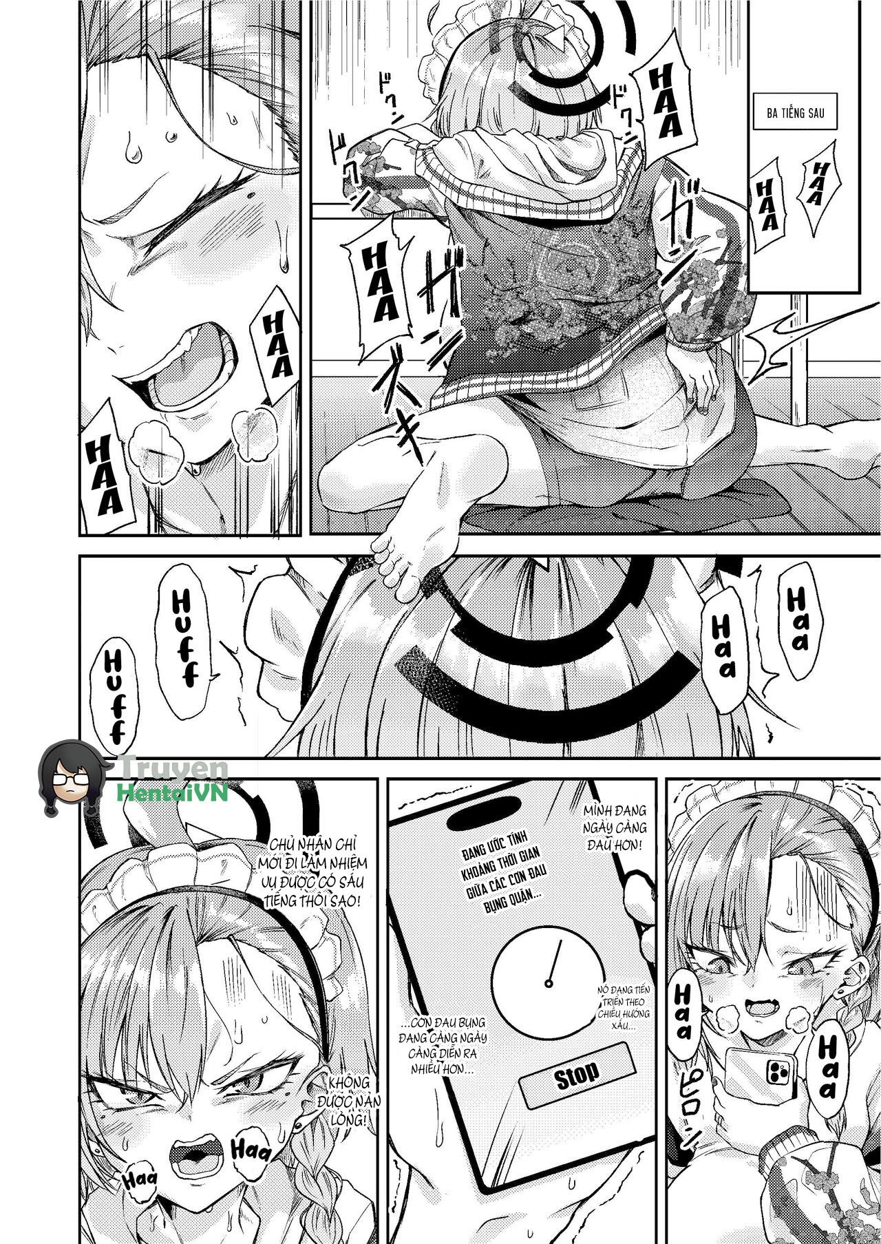 Đọc truyện hentai Sensei Wari Umarechau (Blue Archive) - Oneshot